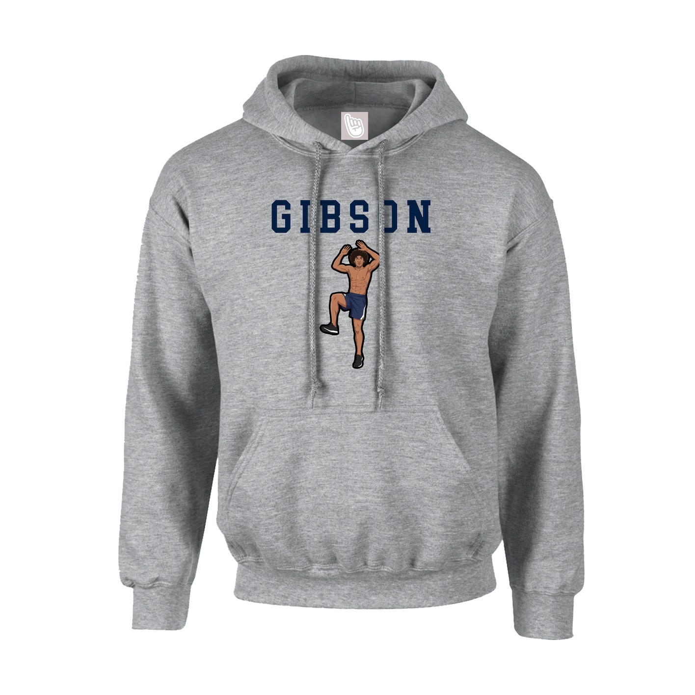 Hoodie — Shirsey in Grey