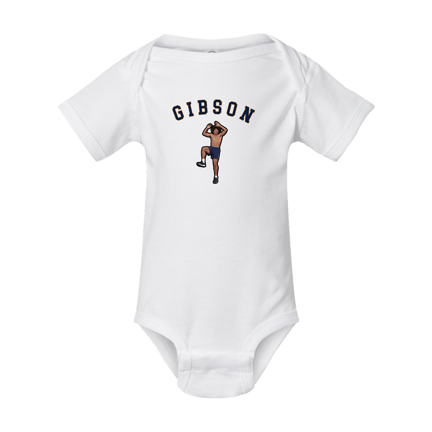 Baby Onesie — Shirsey Arch in White