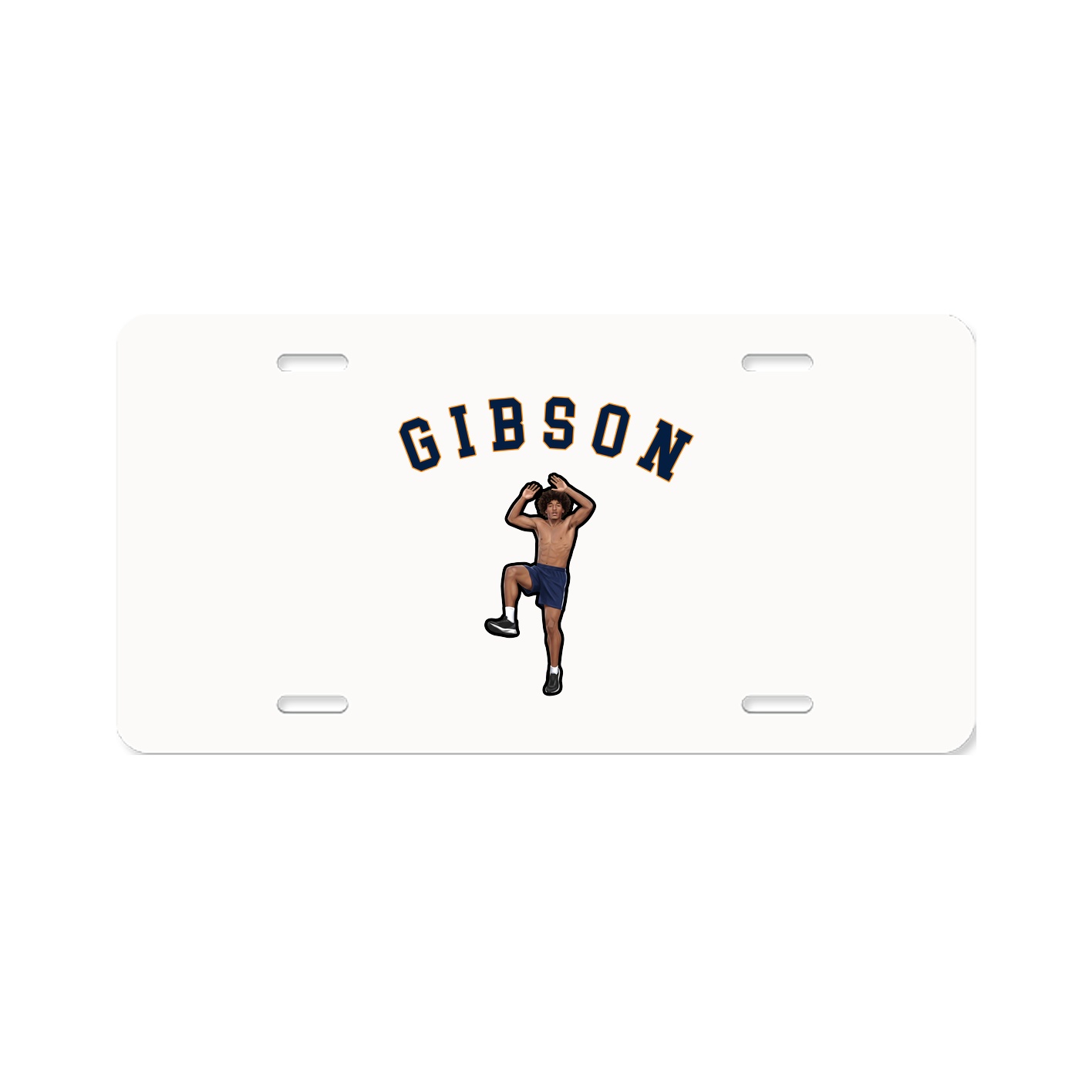 License Plate — Shirsey Arch in Classic