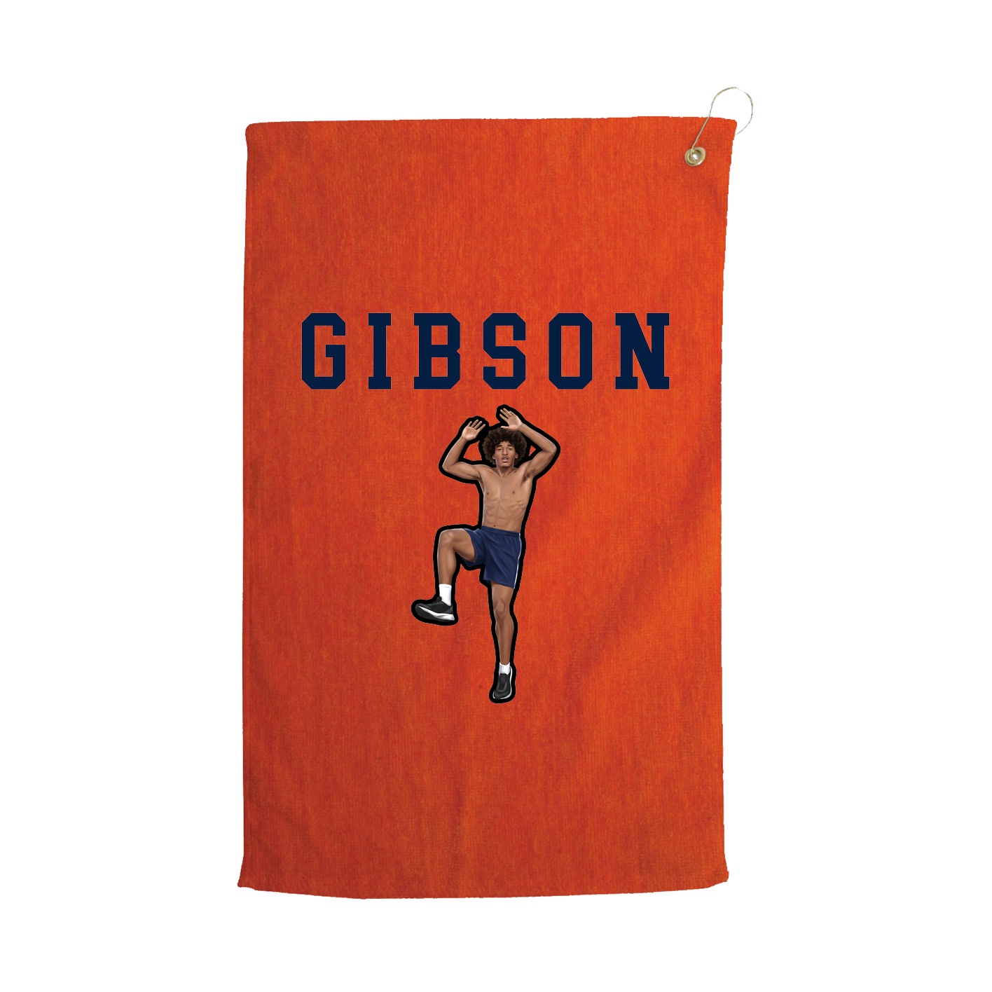 Golf Towel — Shirsey in Orange