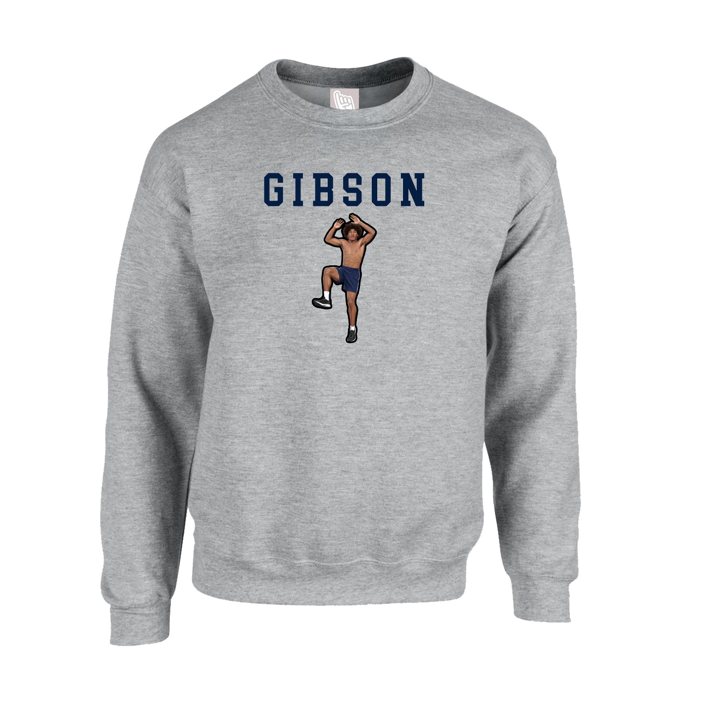 Fleece Crew — Shirsey in Grey