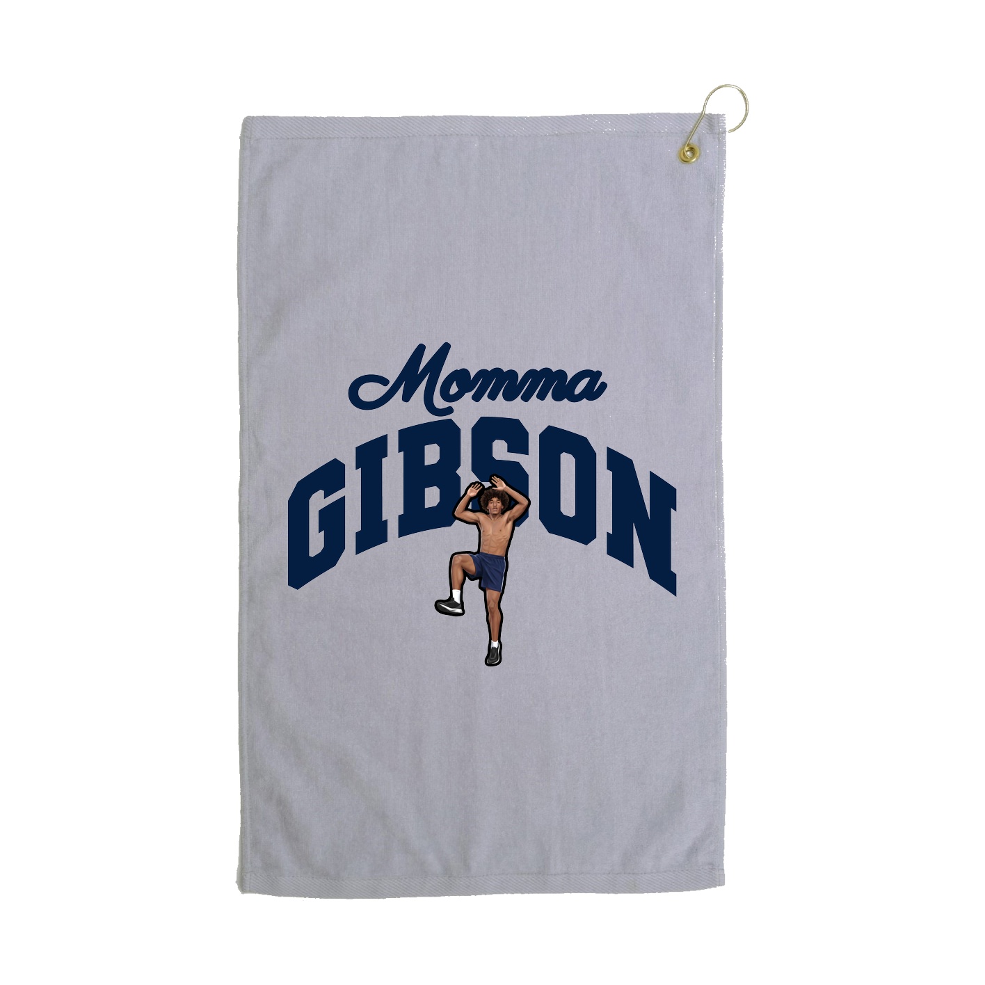 Golf Towel — Mothers Day Arch in Grey