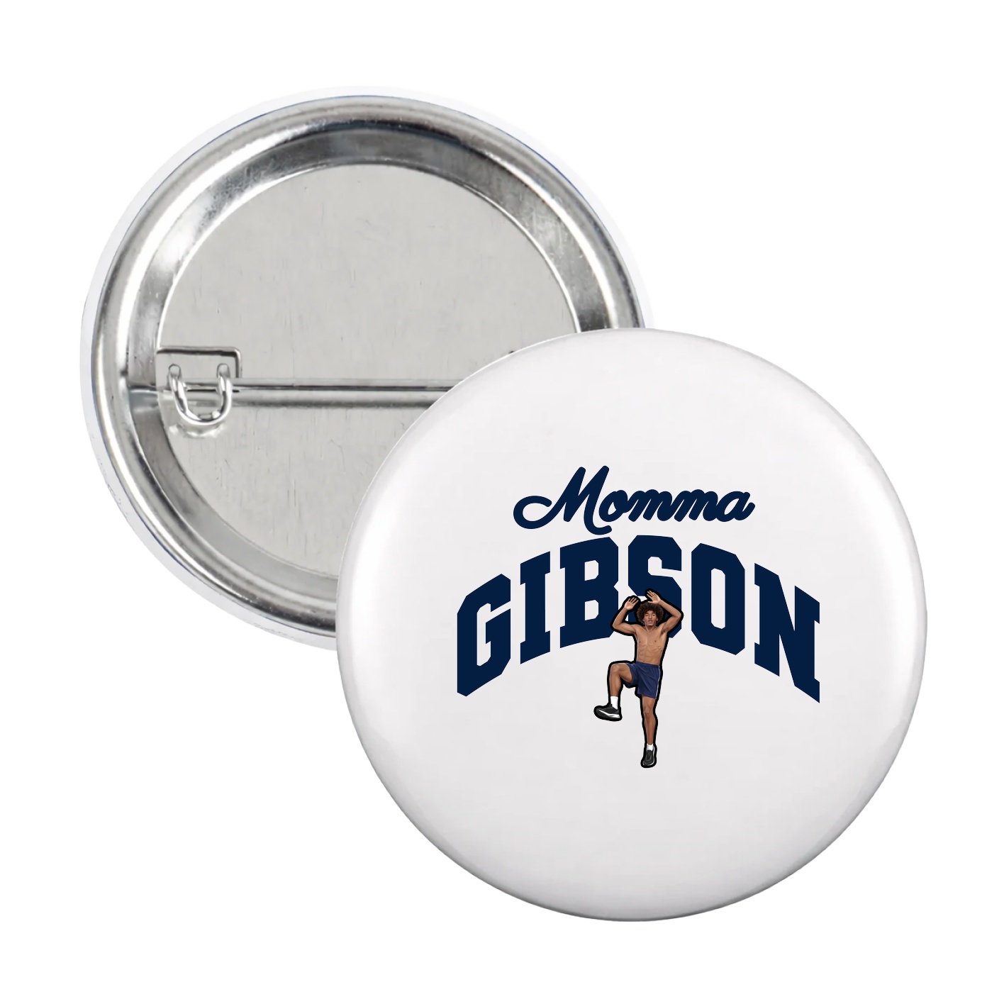 Game Day Button — Mothers Day Arch in White
