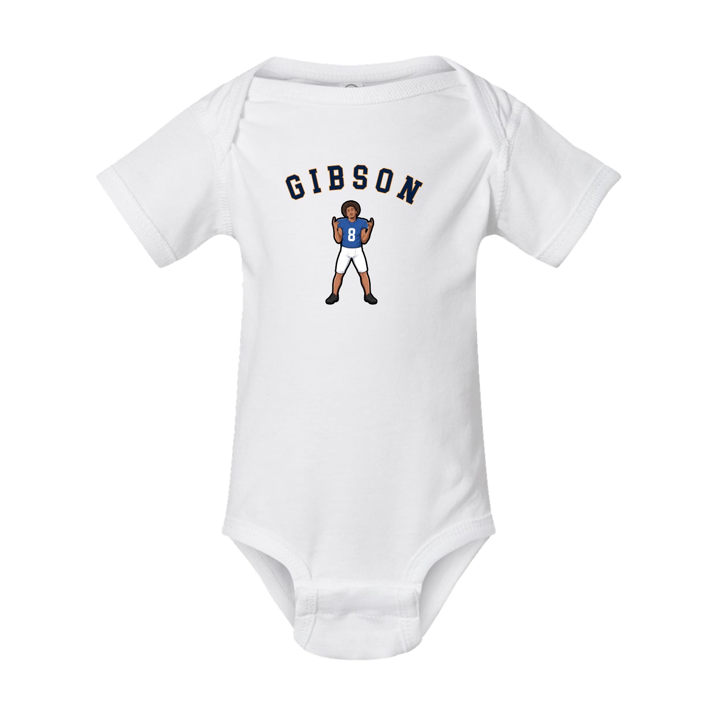Baby Onesie — Shirsey Arch in White