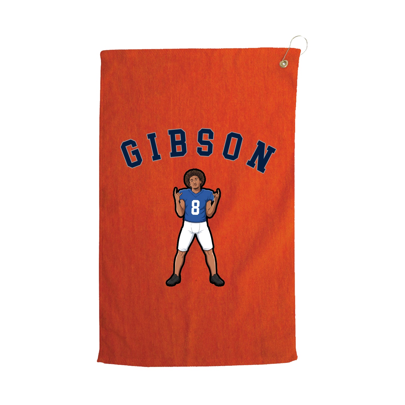 Golf Towel — Shirsey Arch in Orange