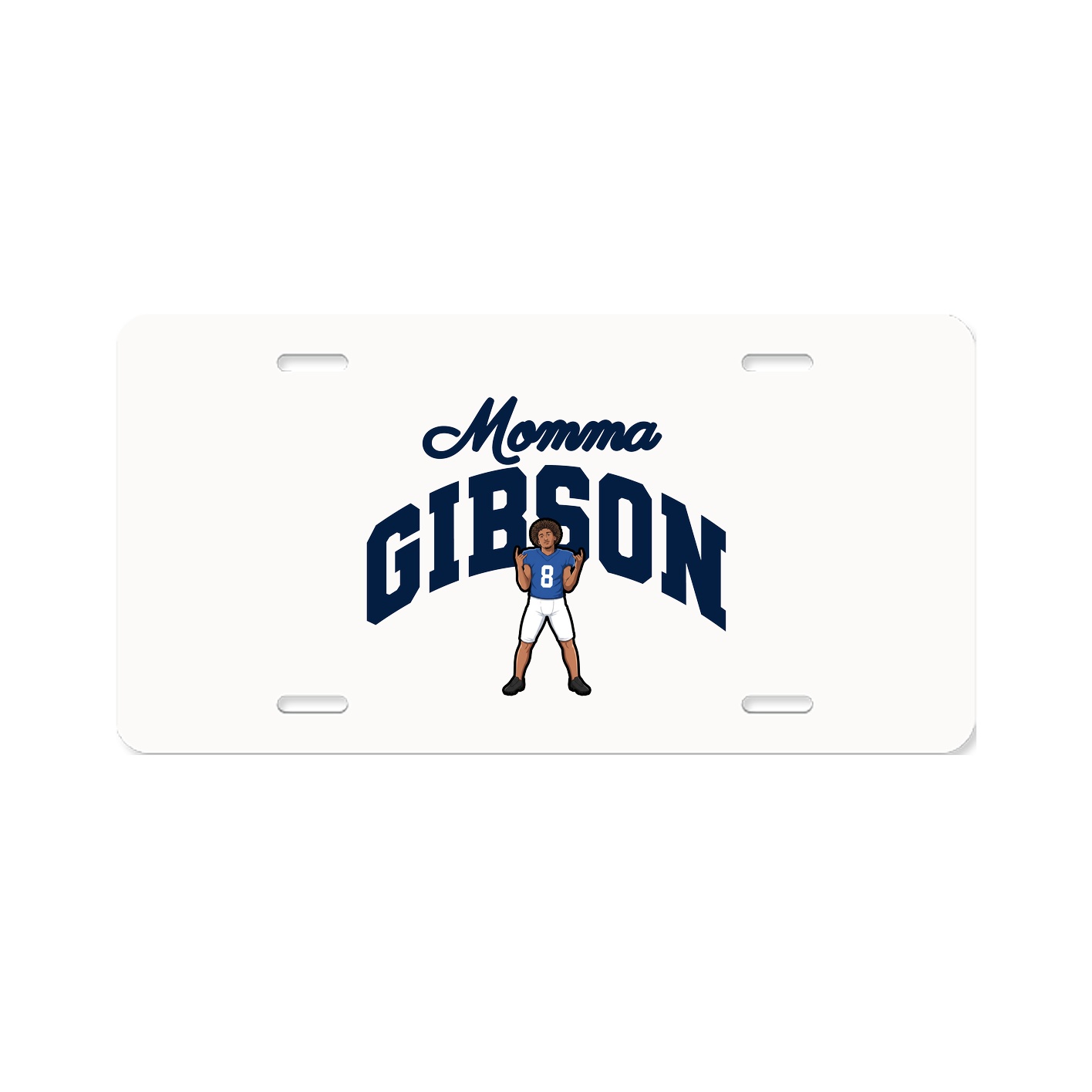 License Plate — Mothers Day Arch in Classic