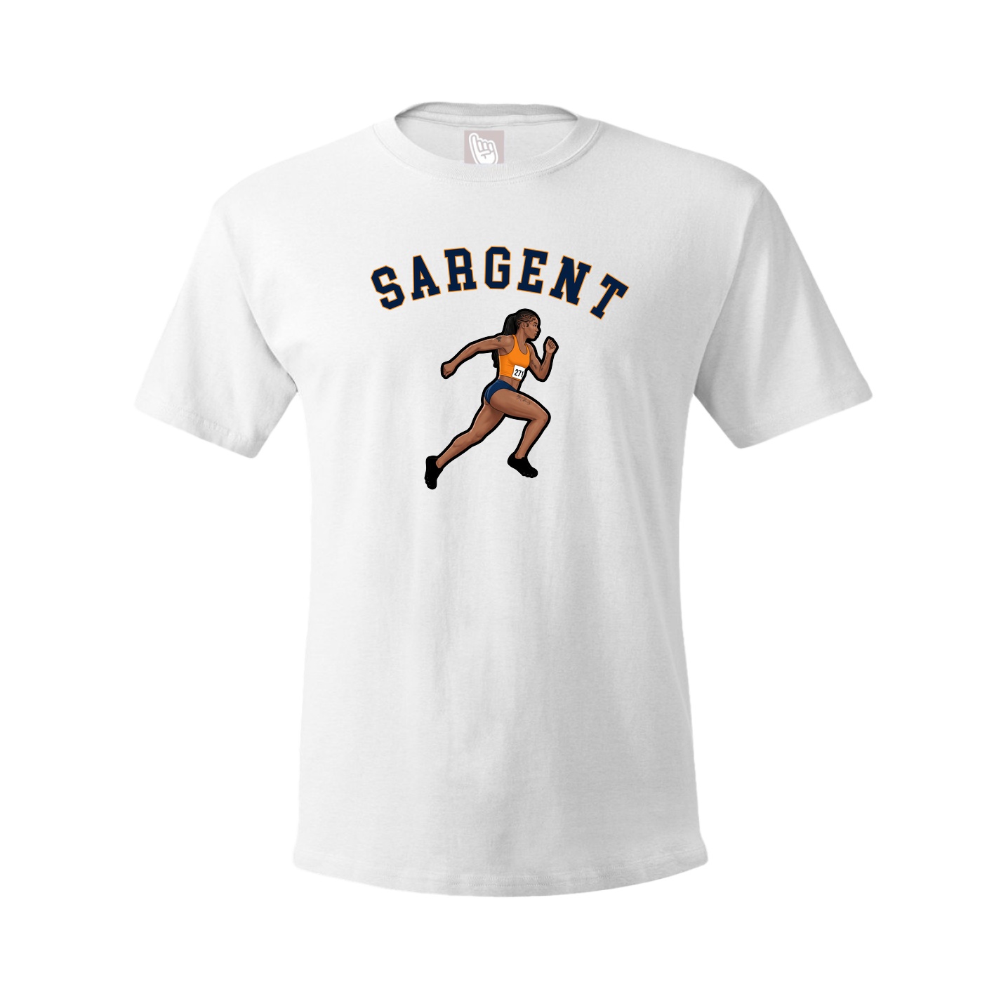 Youth Tee — Shirsey Arch in White