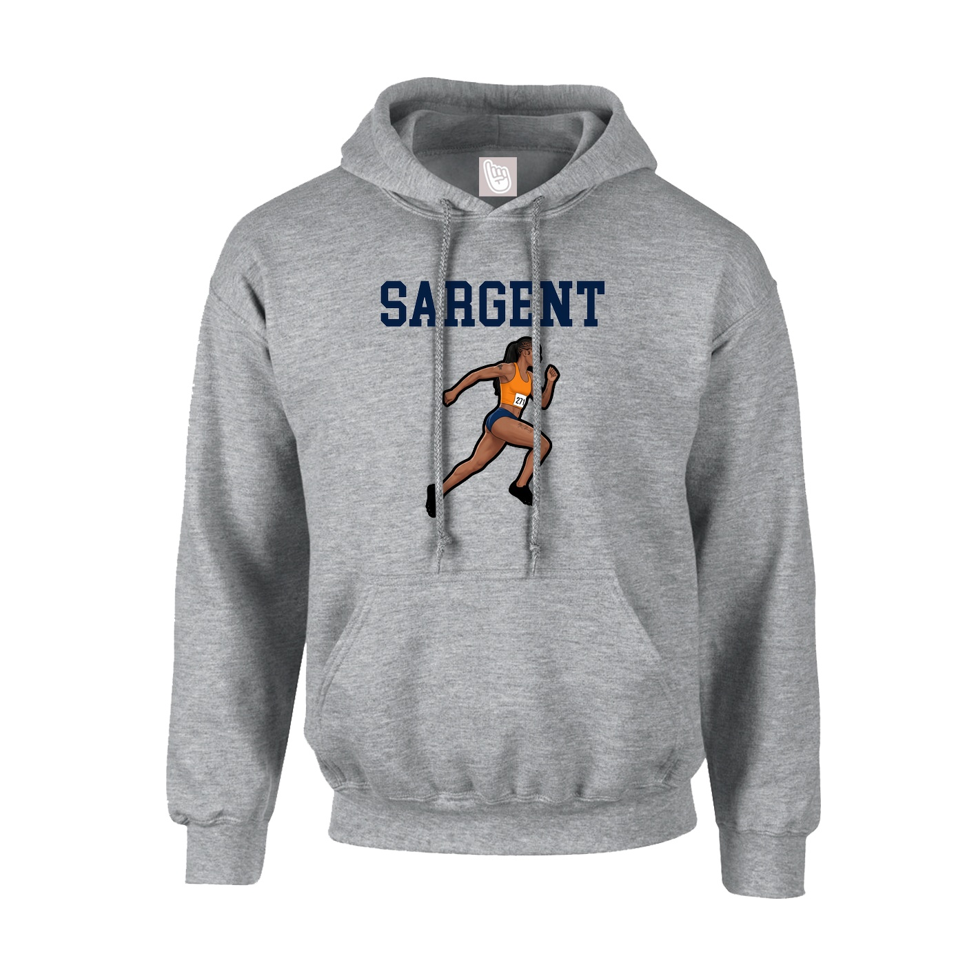 Hoodie — Shirsey in Grey
