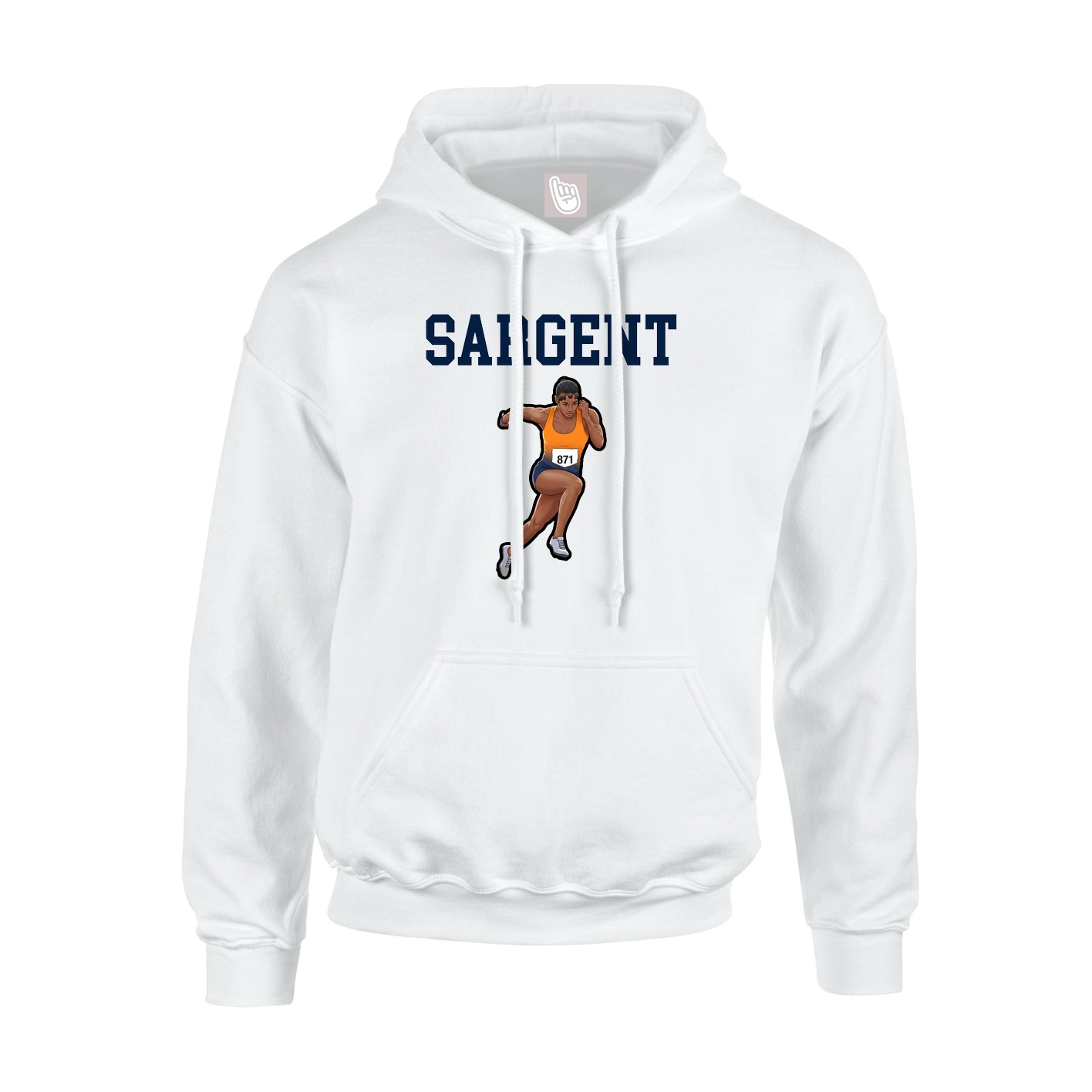 Youth Hoodie — Shirsey in White