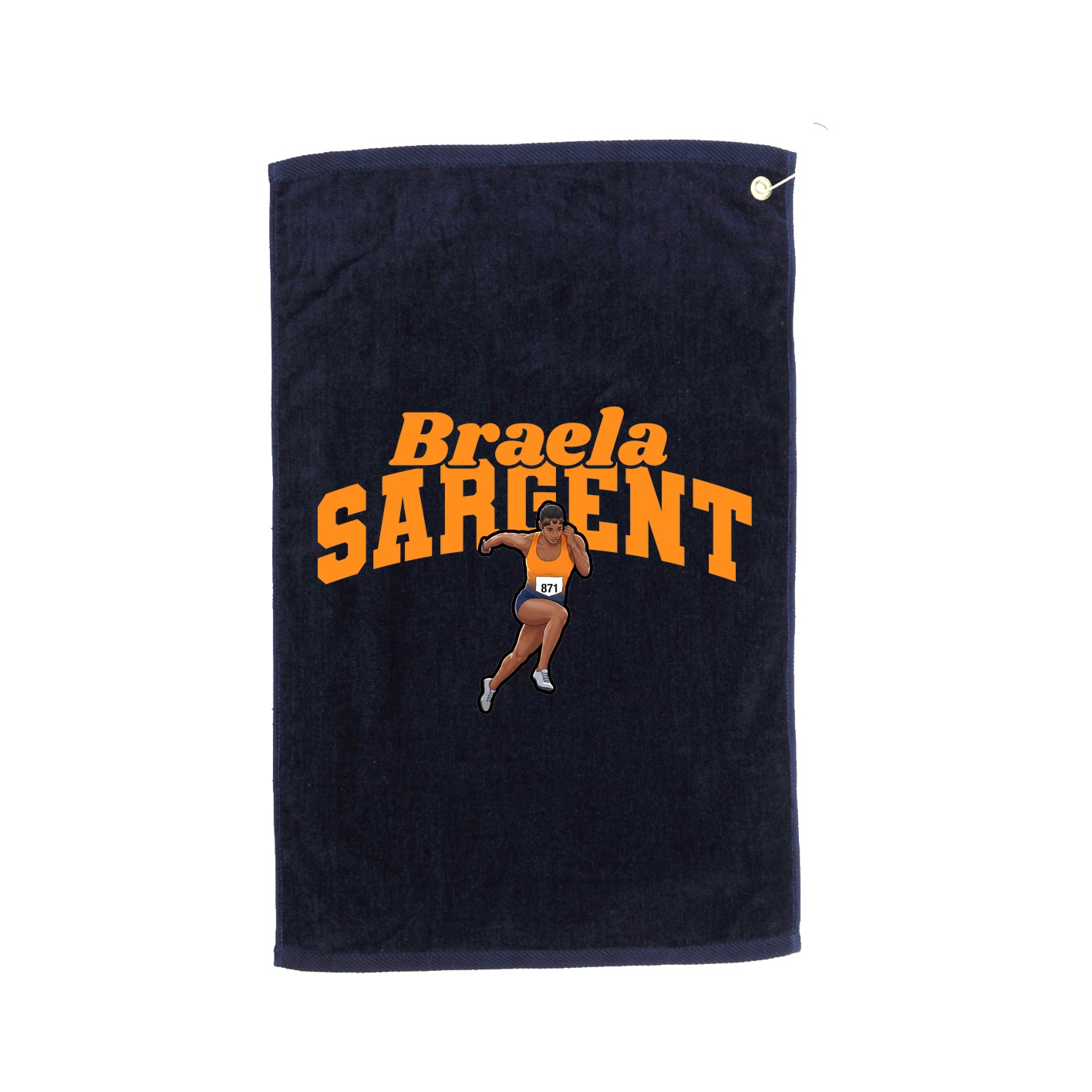Golf Towel — Signature Arch in Navy
