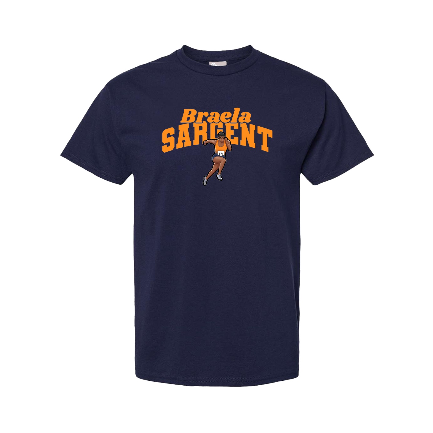 Tee — Signature Arch in Navy