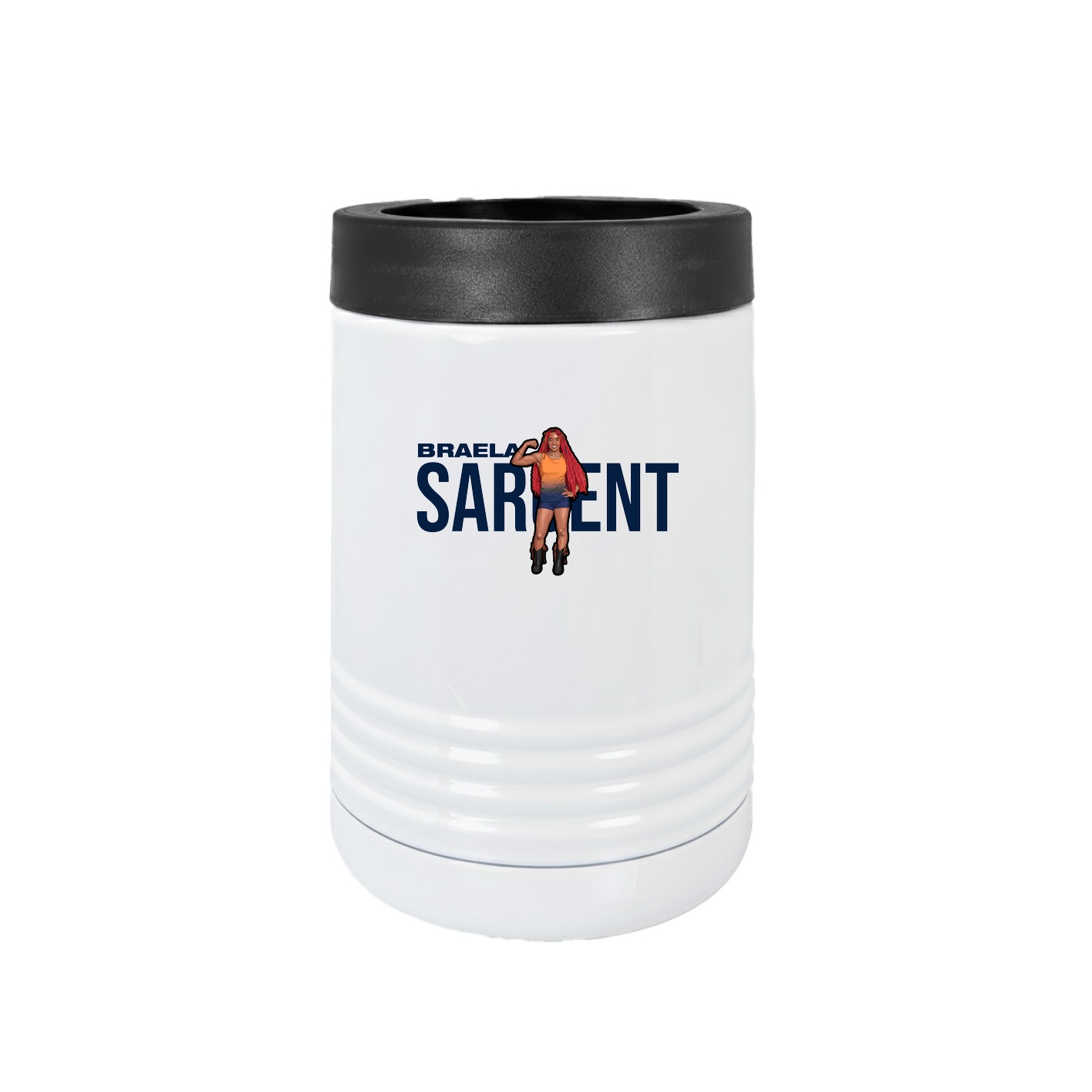 Beverage Holder — Player Name in White