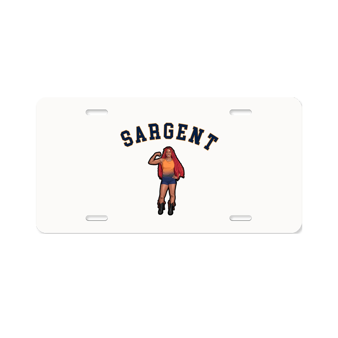 License Plate — Shirsey Arch in Classic