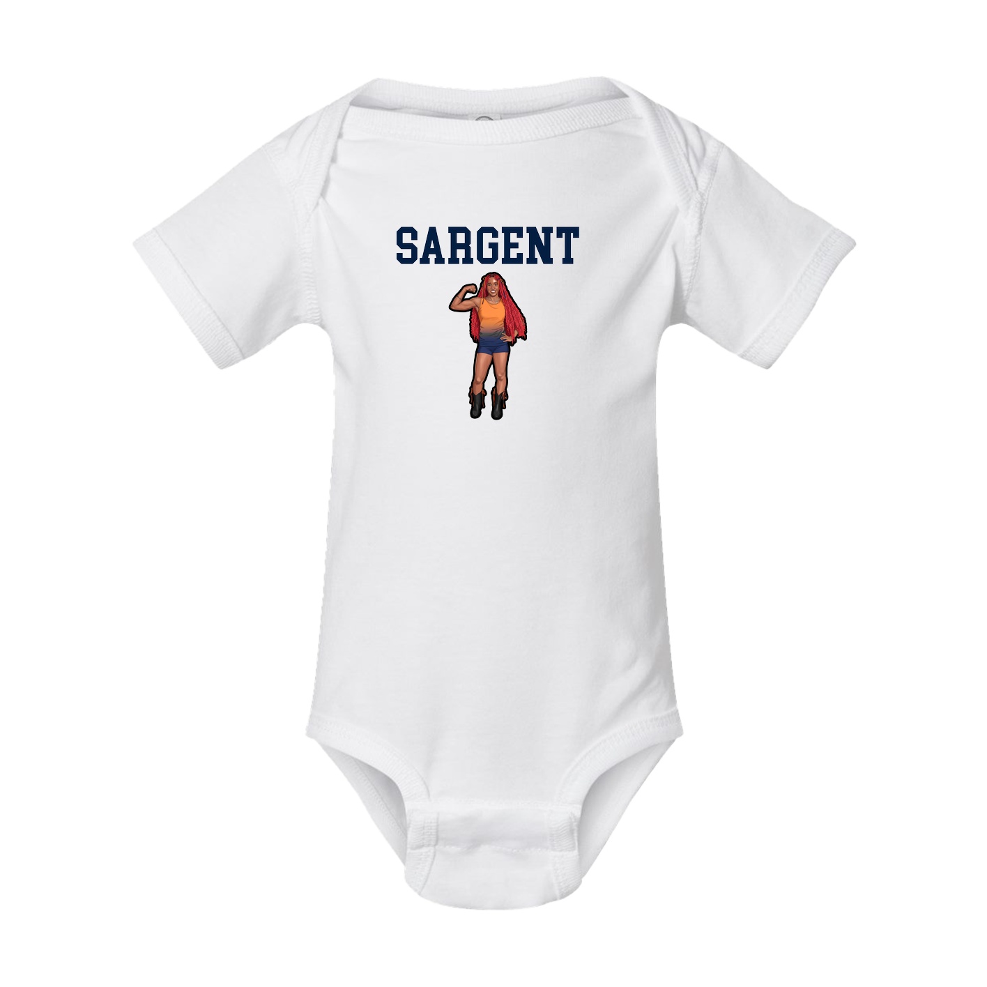 Baby Onesie — Shirsey in White