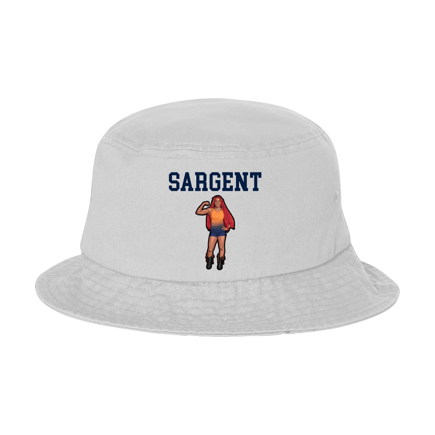 Bucket Cap — Shirsey in White