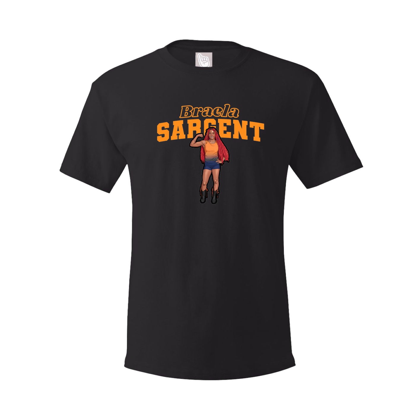 Youth Tee — Name Arch in Black