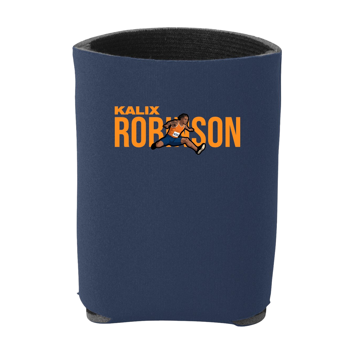Can Holder — Player Name in Navy