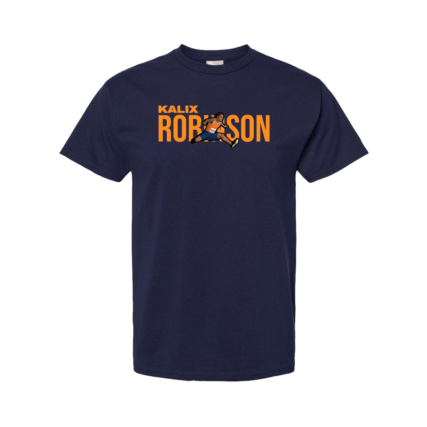 Youth Tee — Player Name in Navy