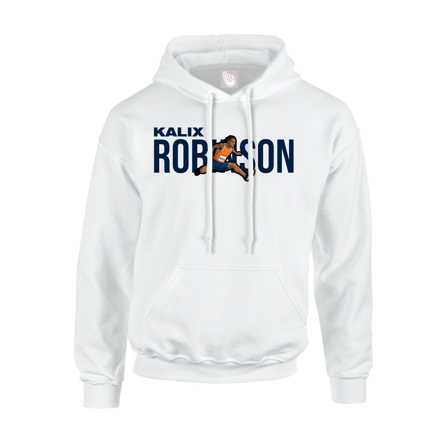 Hoodie — Player Name in White