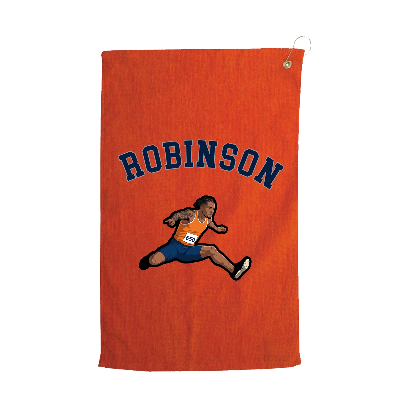 Golf Towel — Shirsey Arch in Orange