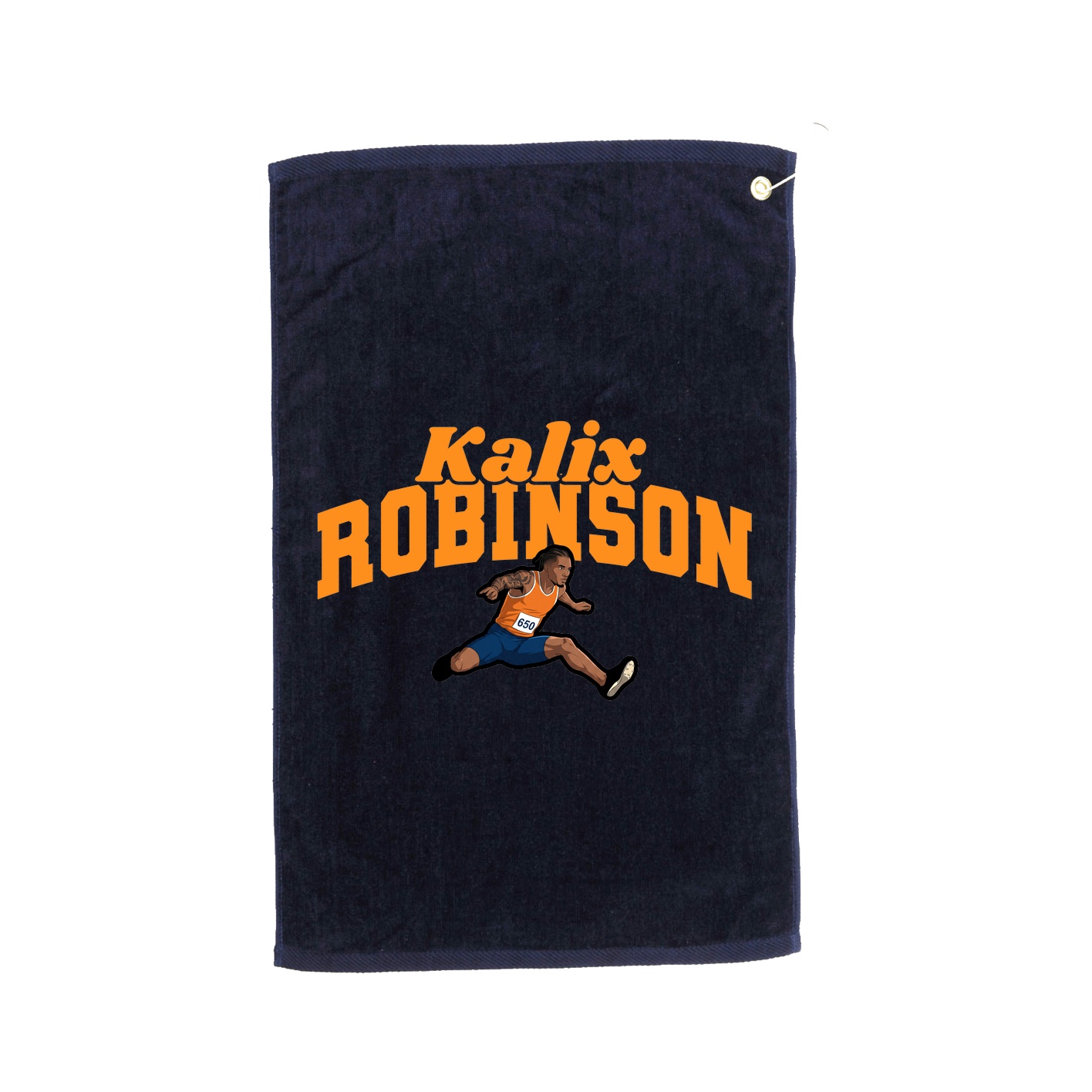 Golf Towel — Signature Arch in Navy