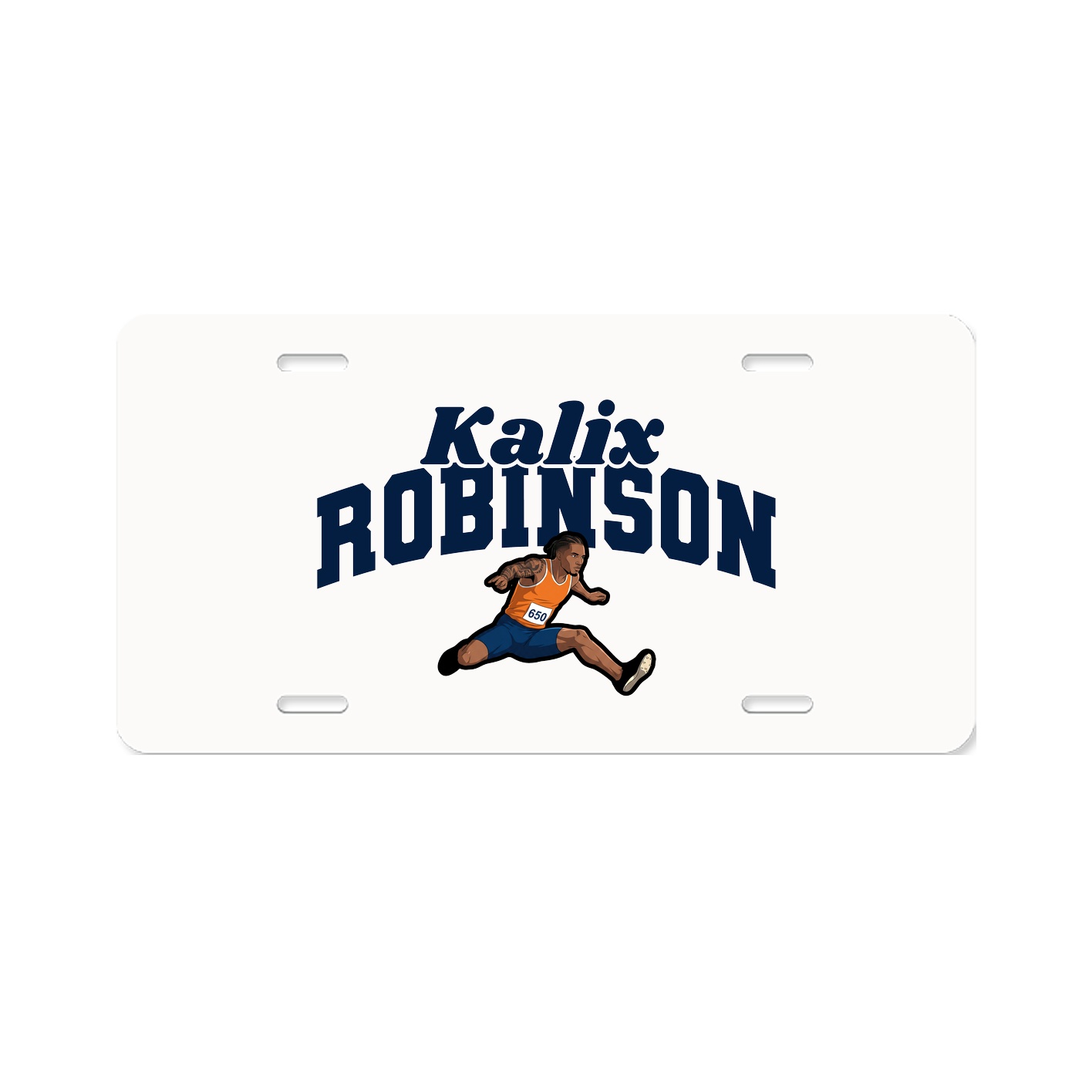 License Plate — Signature Arch in Classic