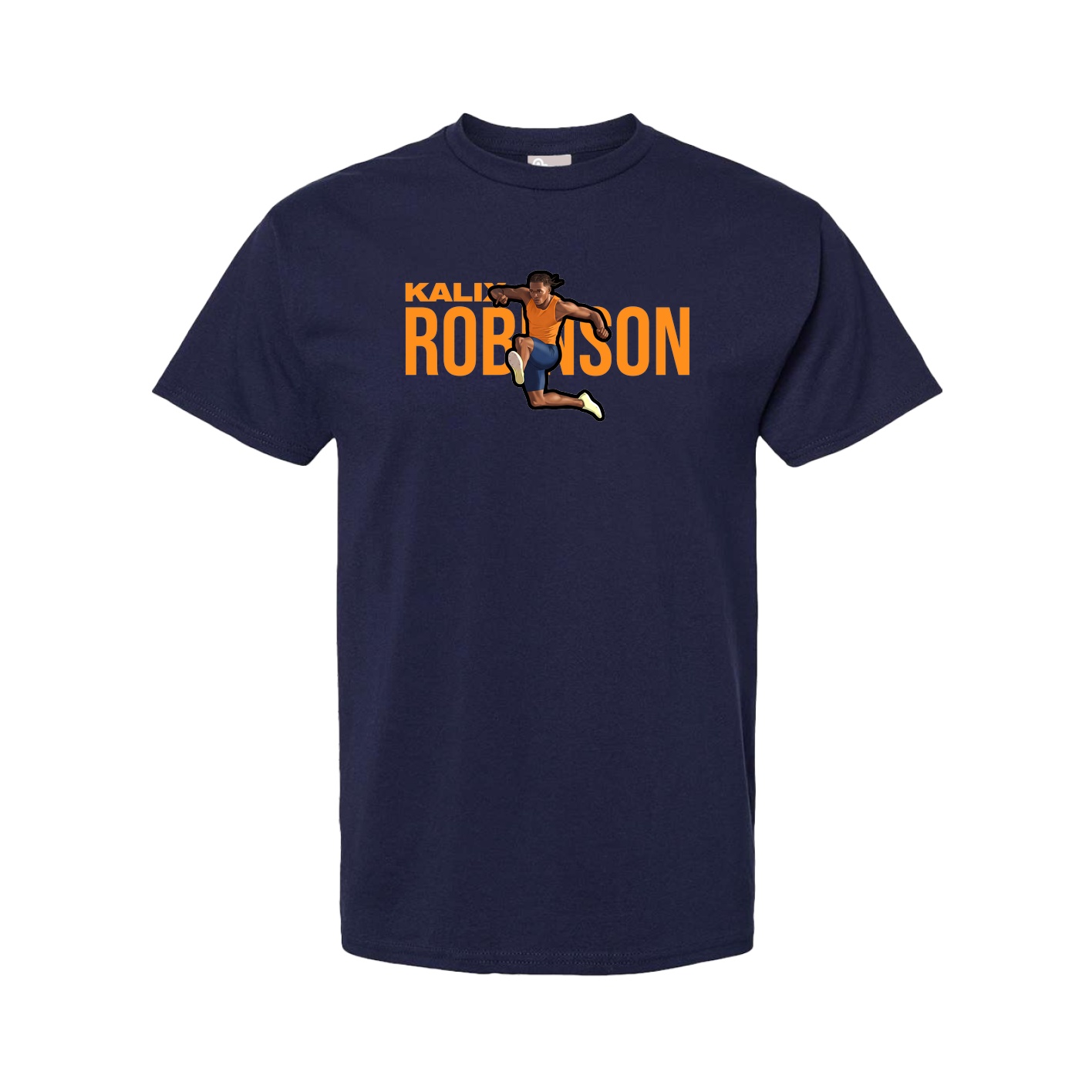 Tee — Player Name in Navy