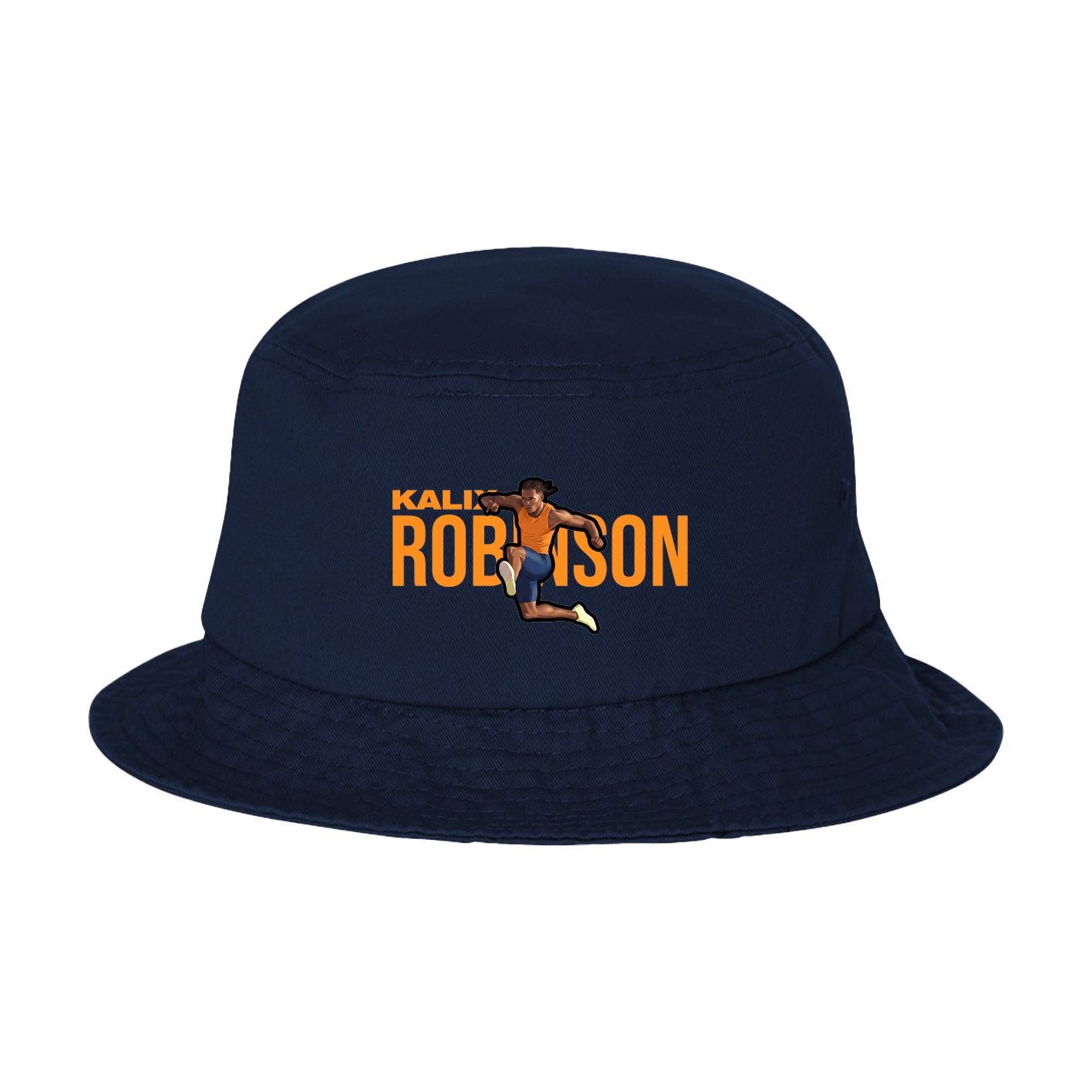 Bucket Cap — Player Name in Navy
