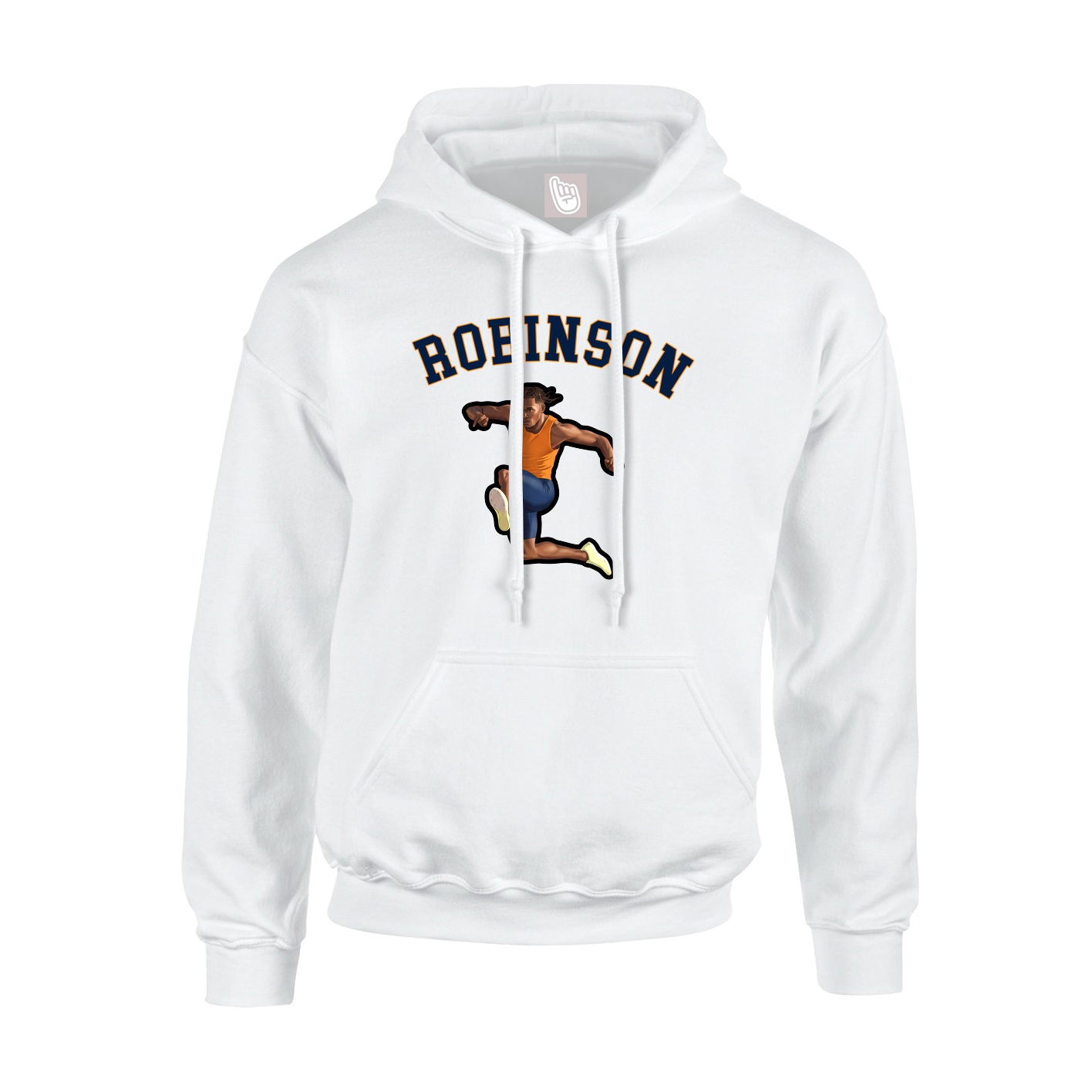 Hoodie — Shirsey Arch in White