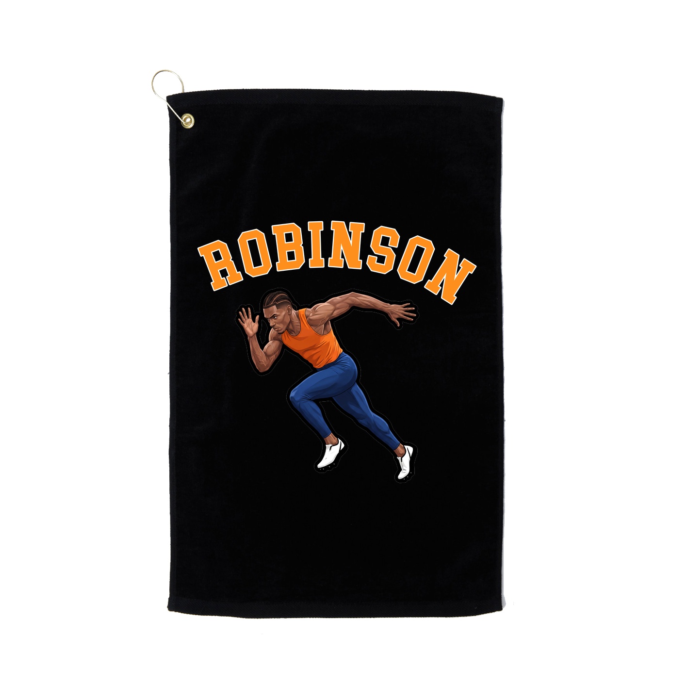 Golf Towel — Shirsey Arch in Black