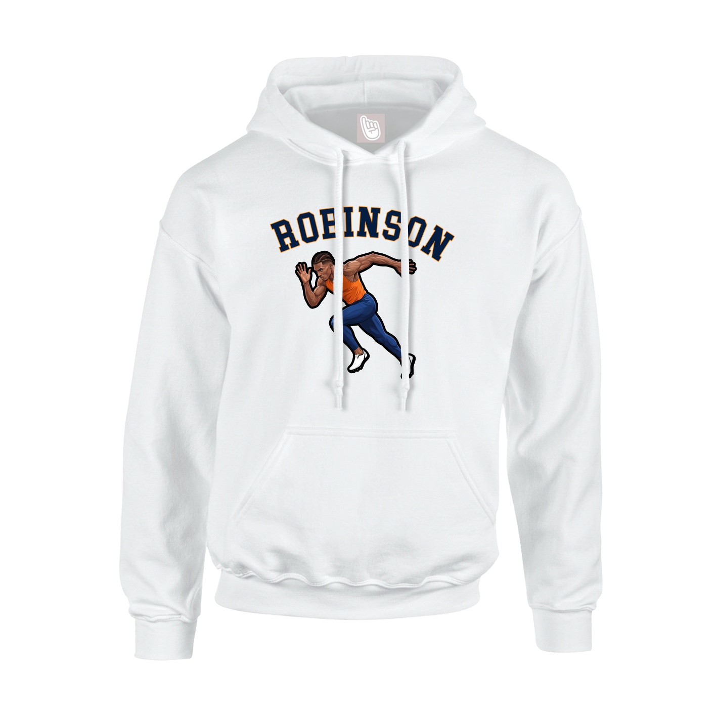 Youth Hoodie — Shirsey Arch in White