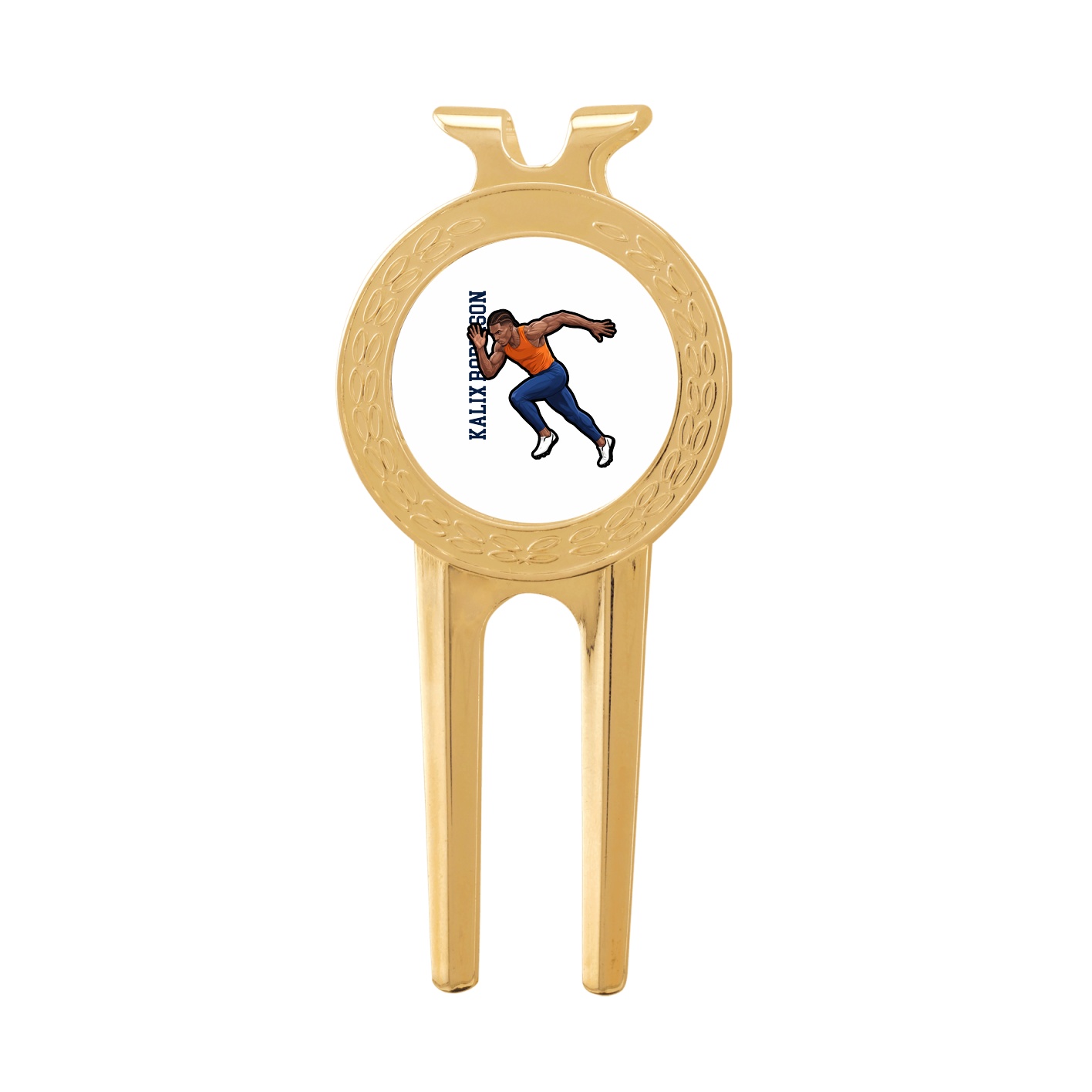 Divot Tool with Ball Marker — Name Vertical in Classic