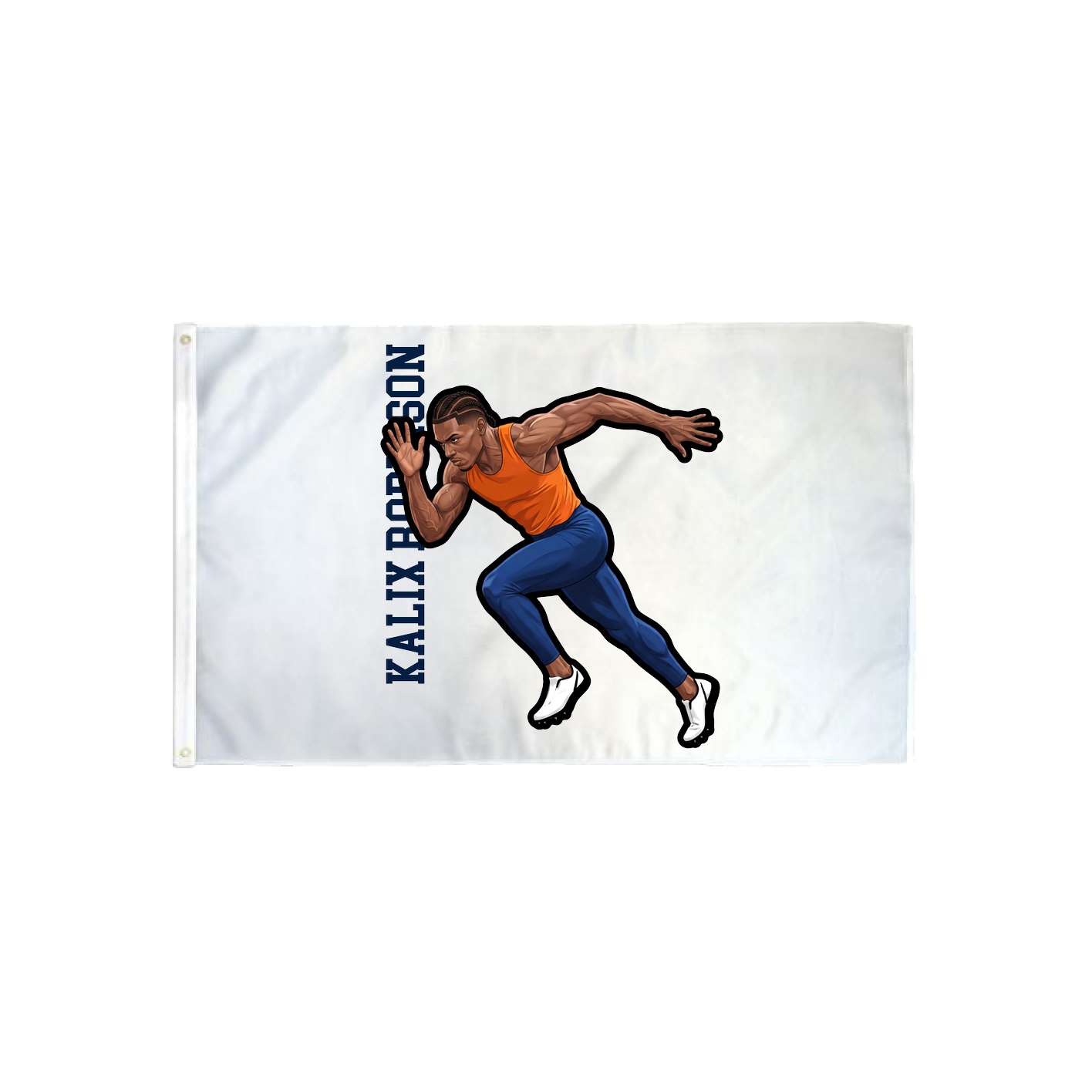 3x5 Flag — Name Vertical in Classic