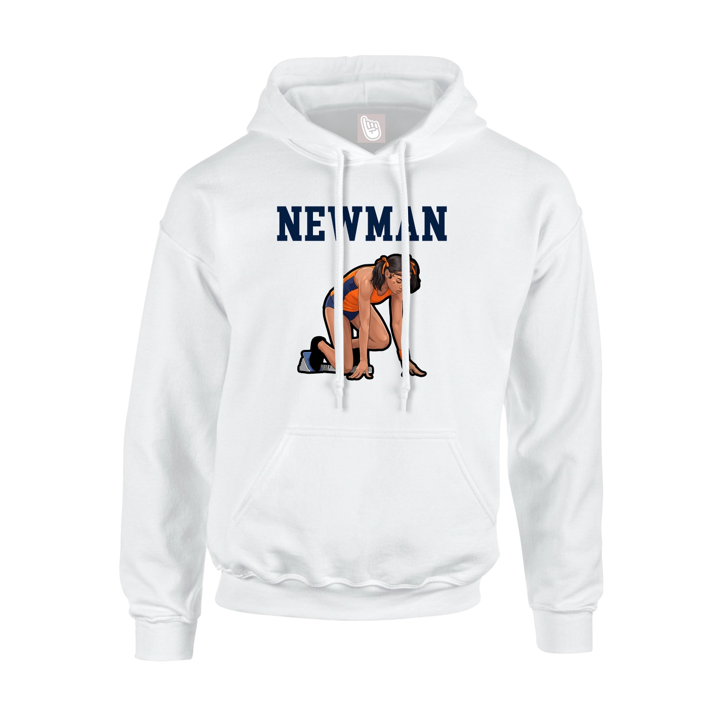 Hoodie — Shirsey in White