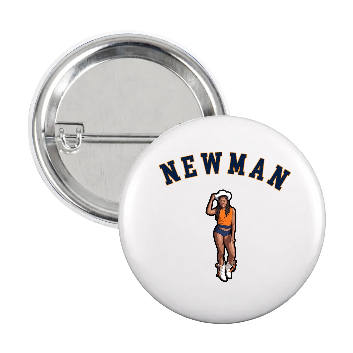 Game Day Button — Shirsey Arch in White