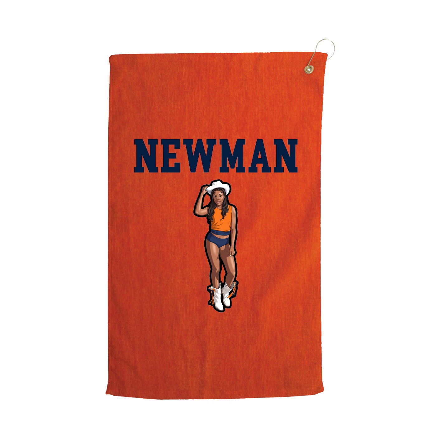 Golf Towel — Shirsey in Orange