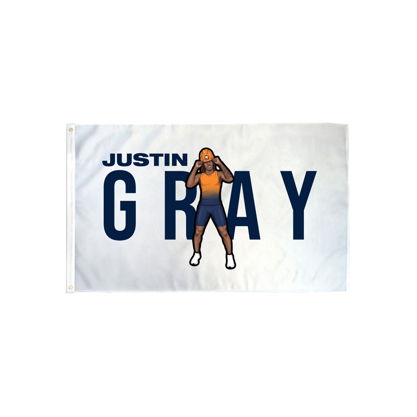 3x5 Flag — Player Name in Classic