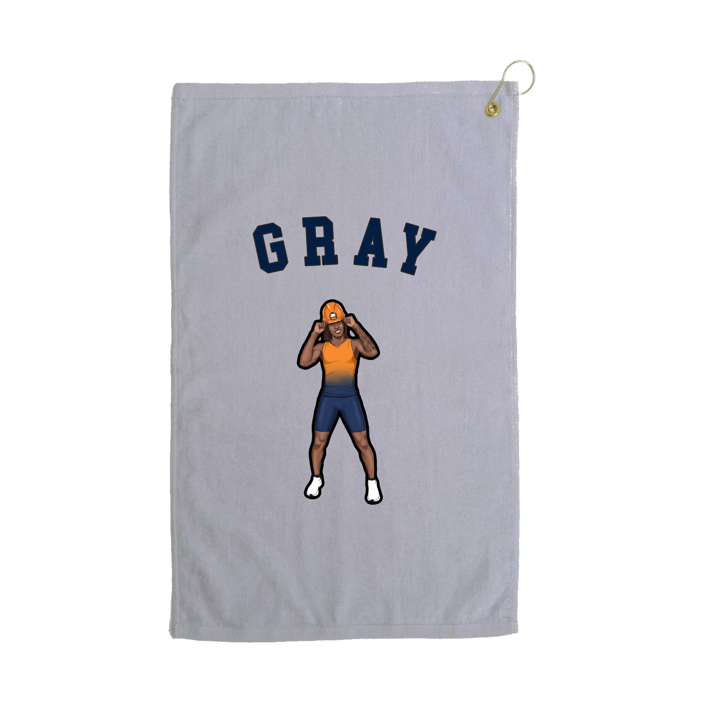 Golf Towel — Shirsey Arch in Grey