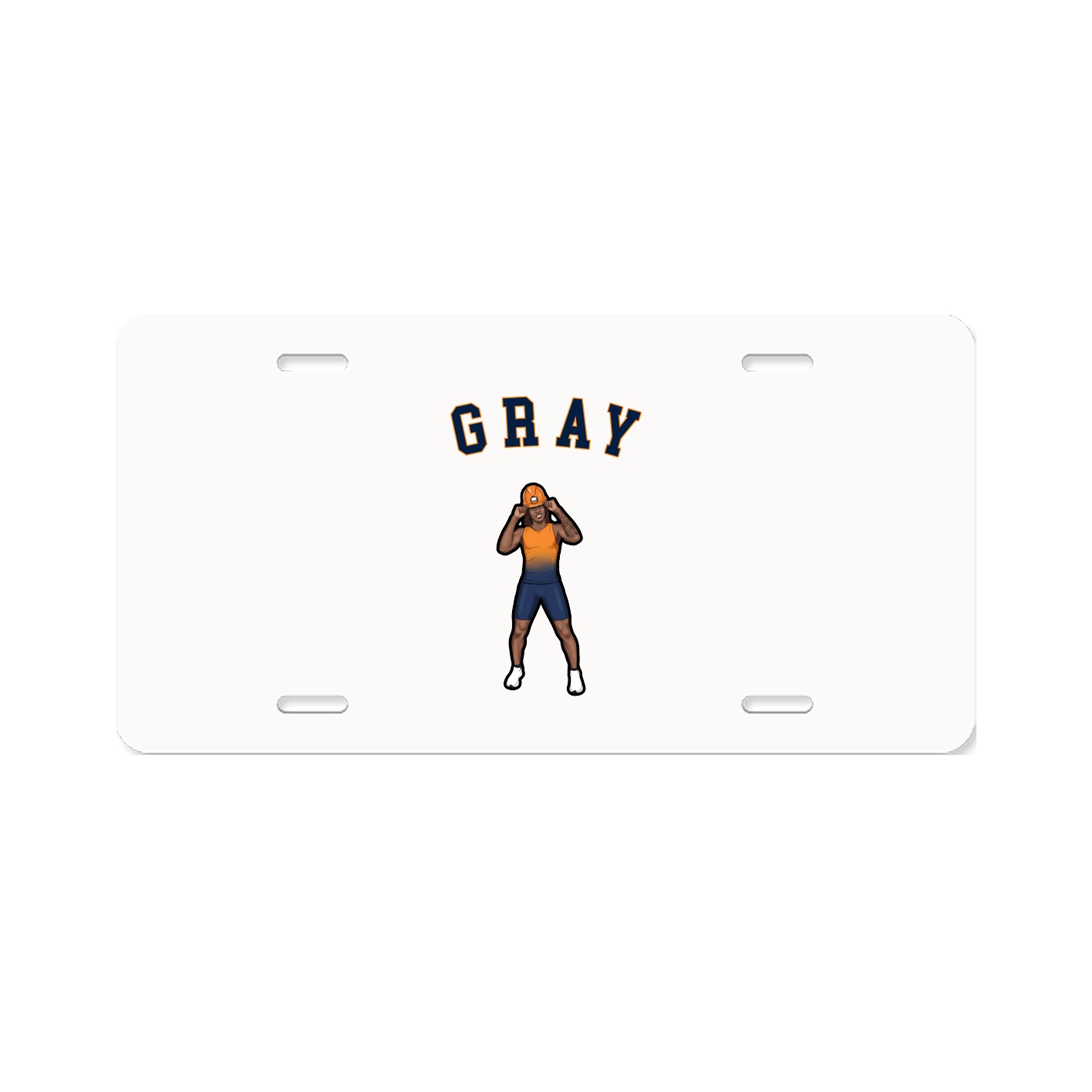 License Plate — Shirsey Arch in Classic