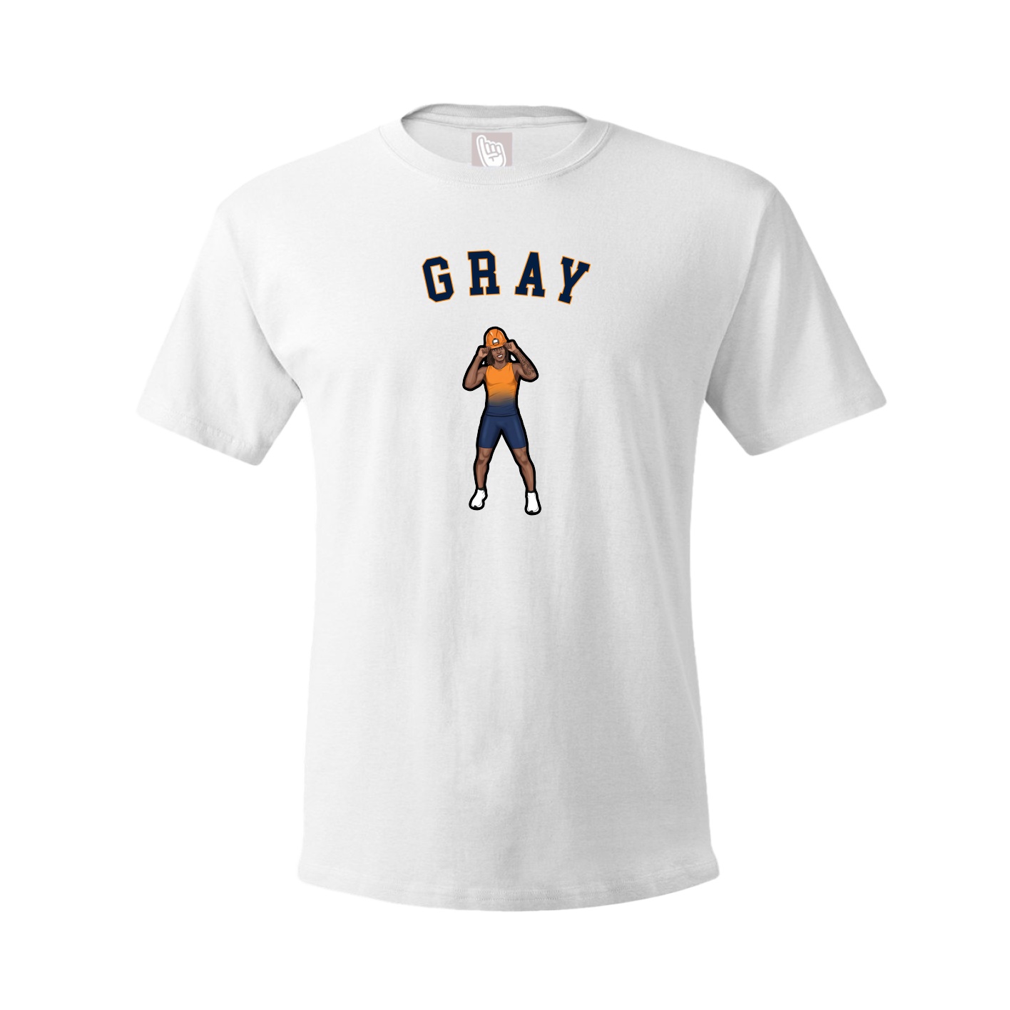 Youth Tee — Shirsey Arch in White