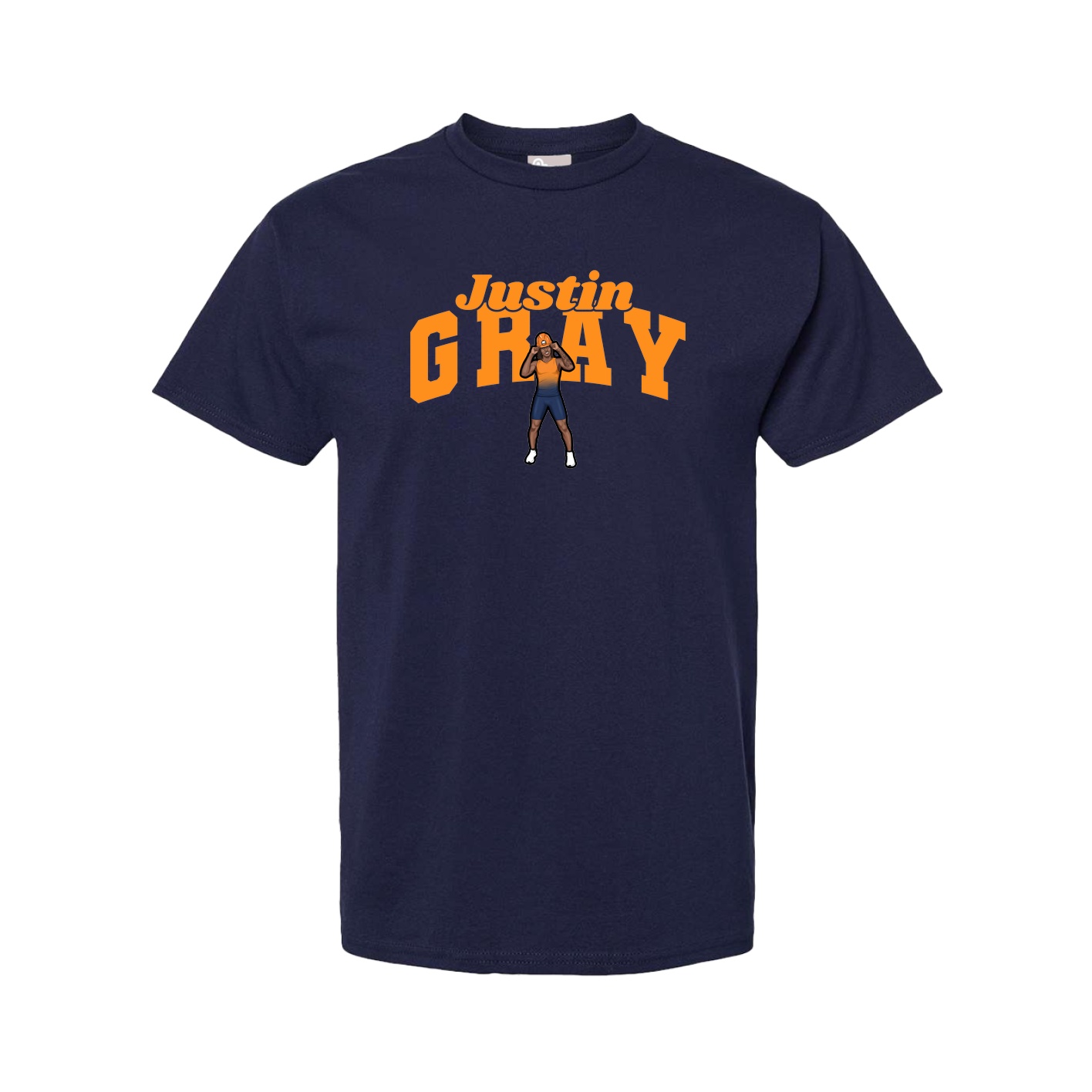 Tee — Signature Arch in Navy