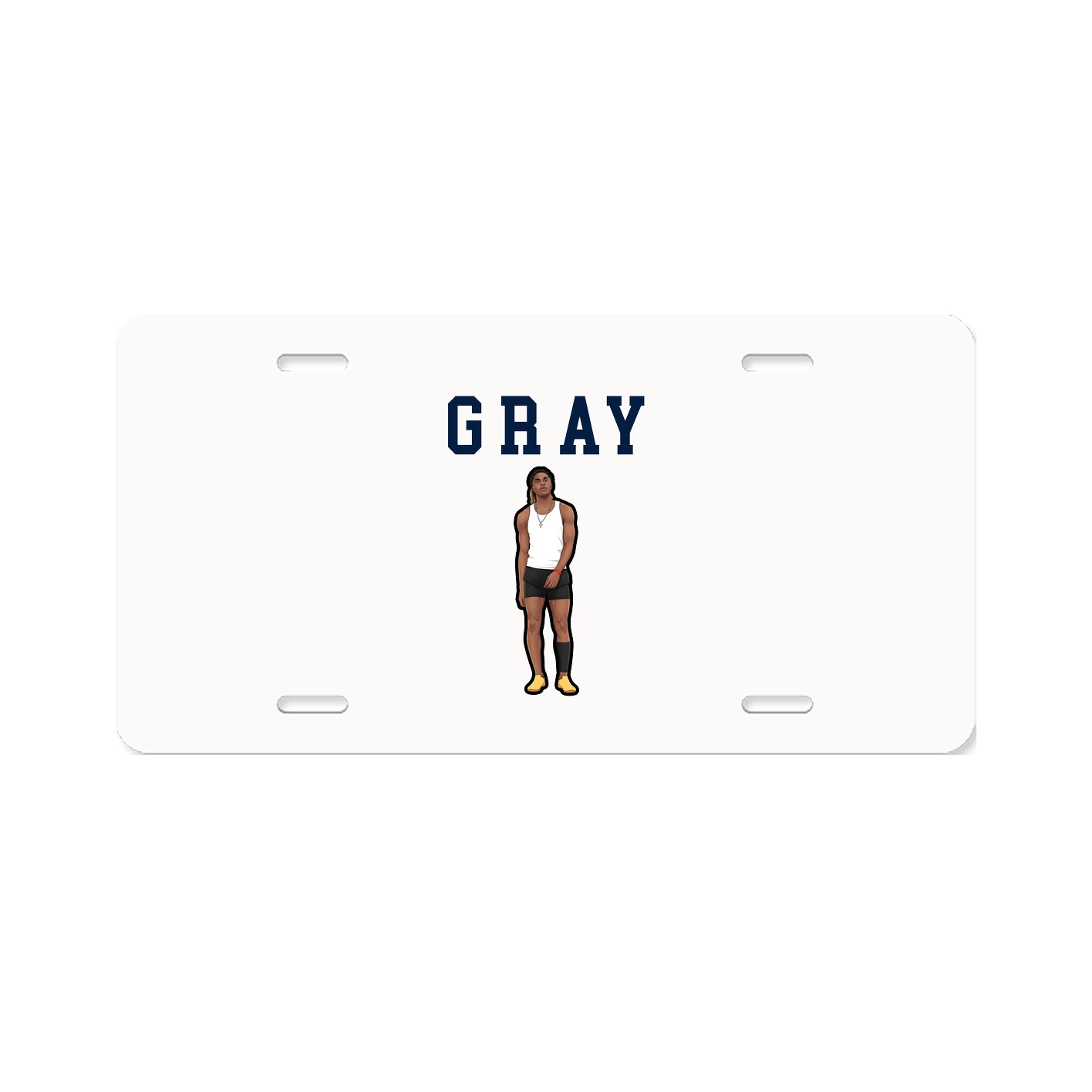 License Plate — Shirsey in Classic