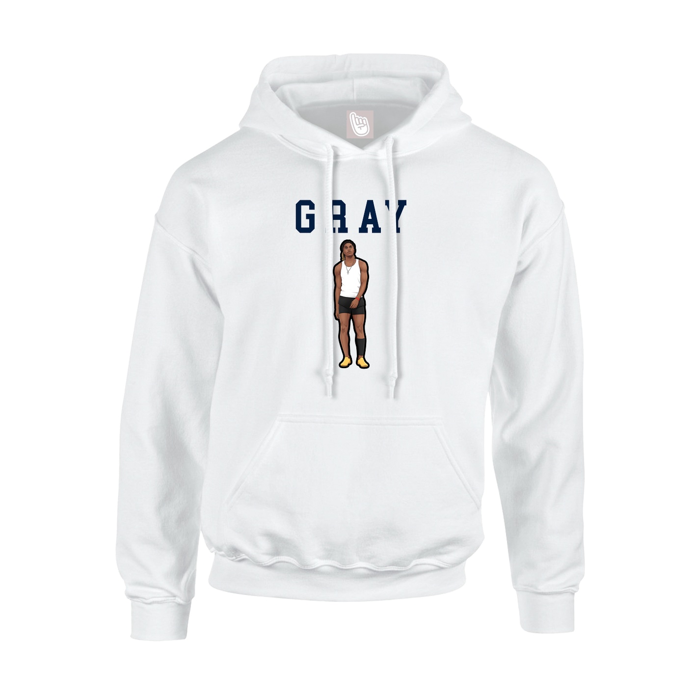 Youth Hoodie — Shirsey in White
