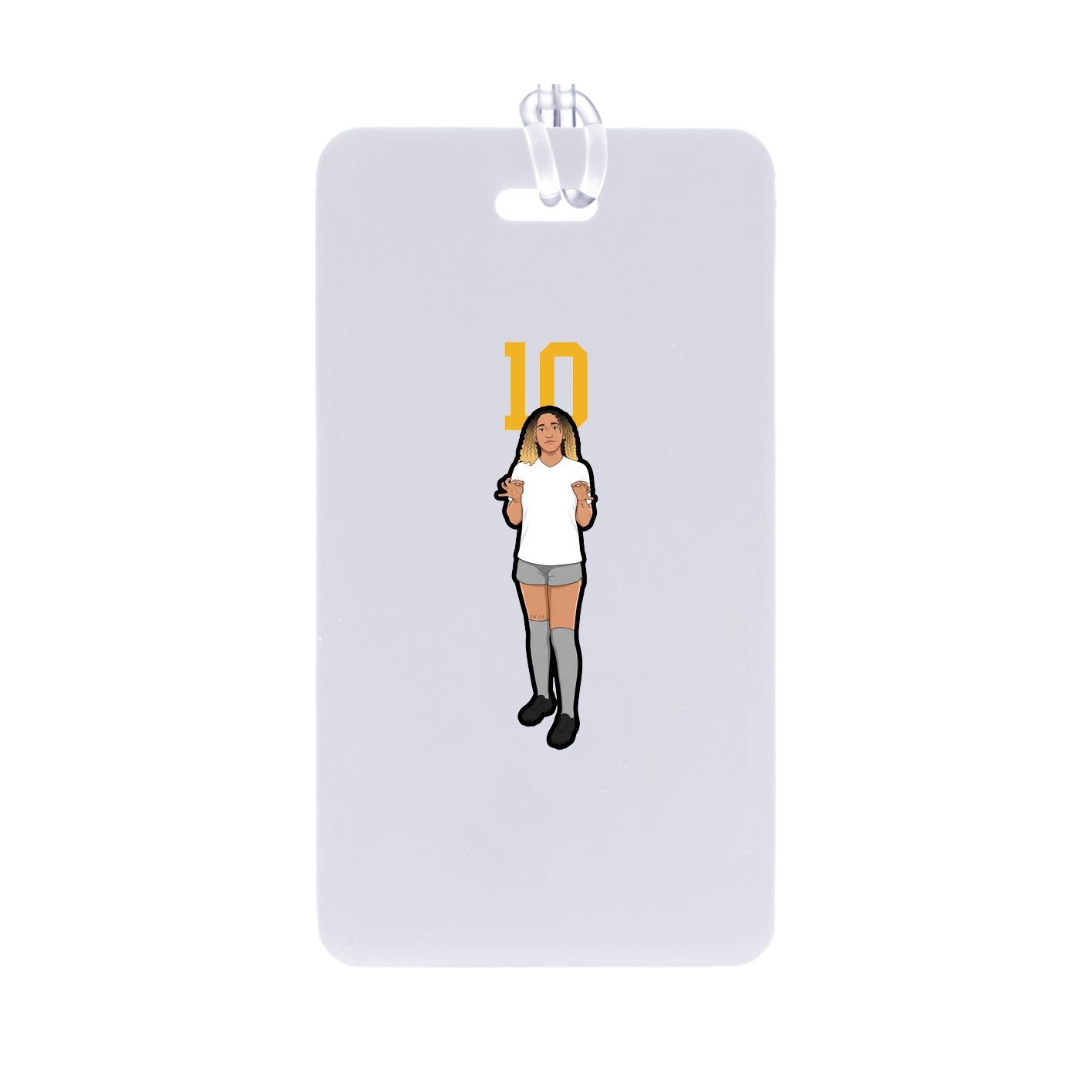 Bag Tag — Number Top in Classic