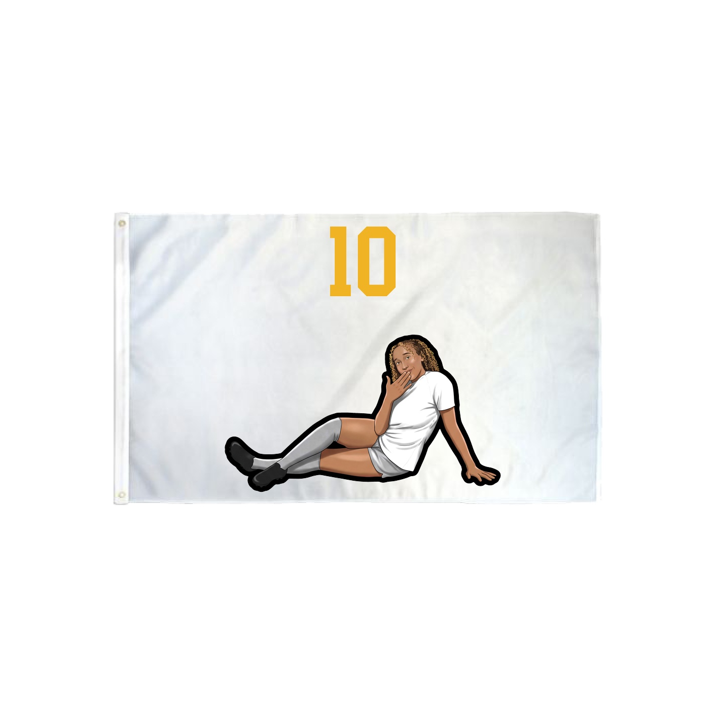 3x5 Flag — Number Top in Classic