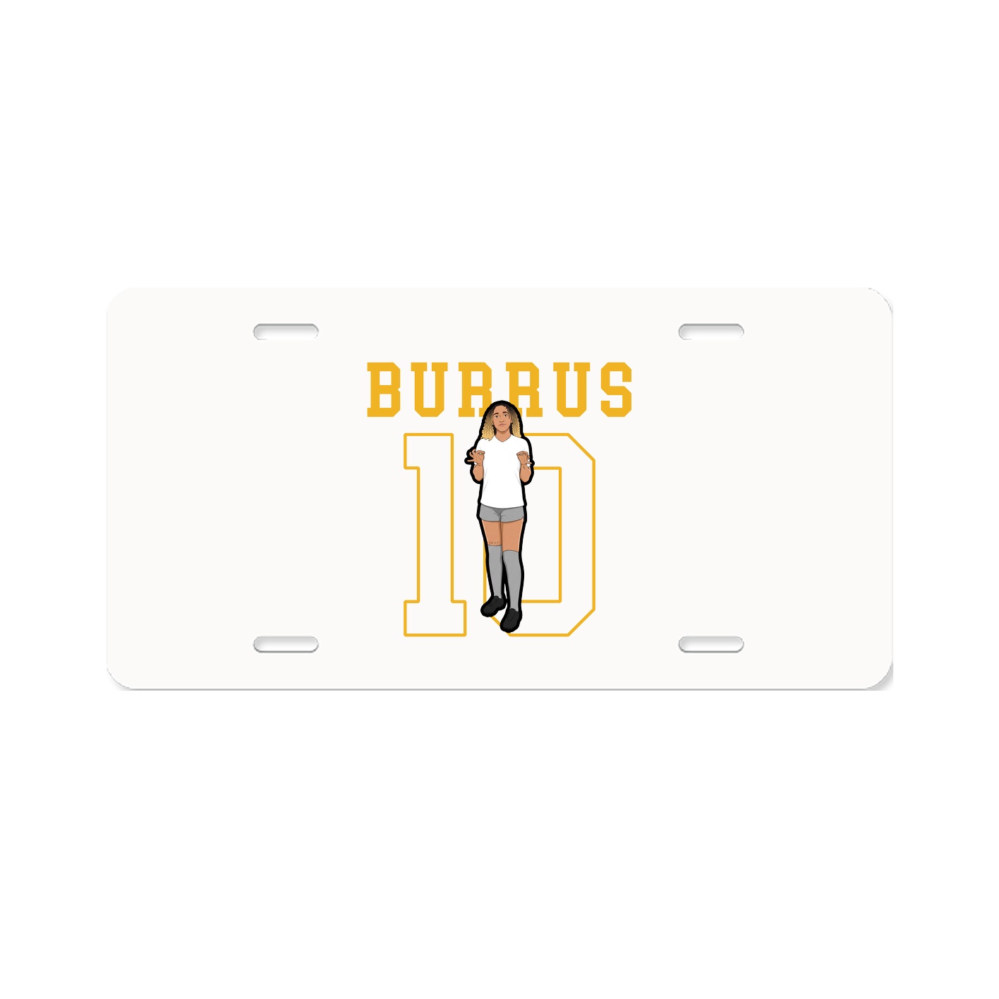License Plate — Shirsey in Classic