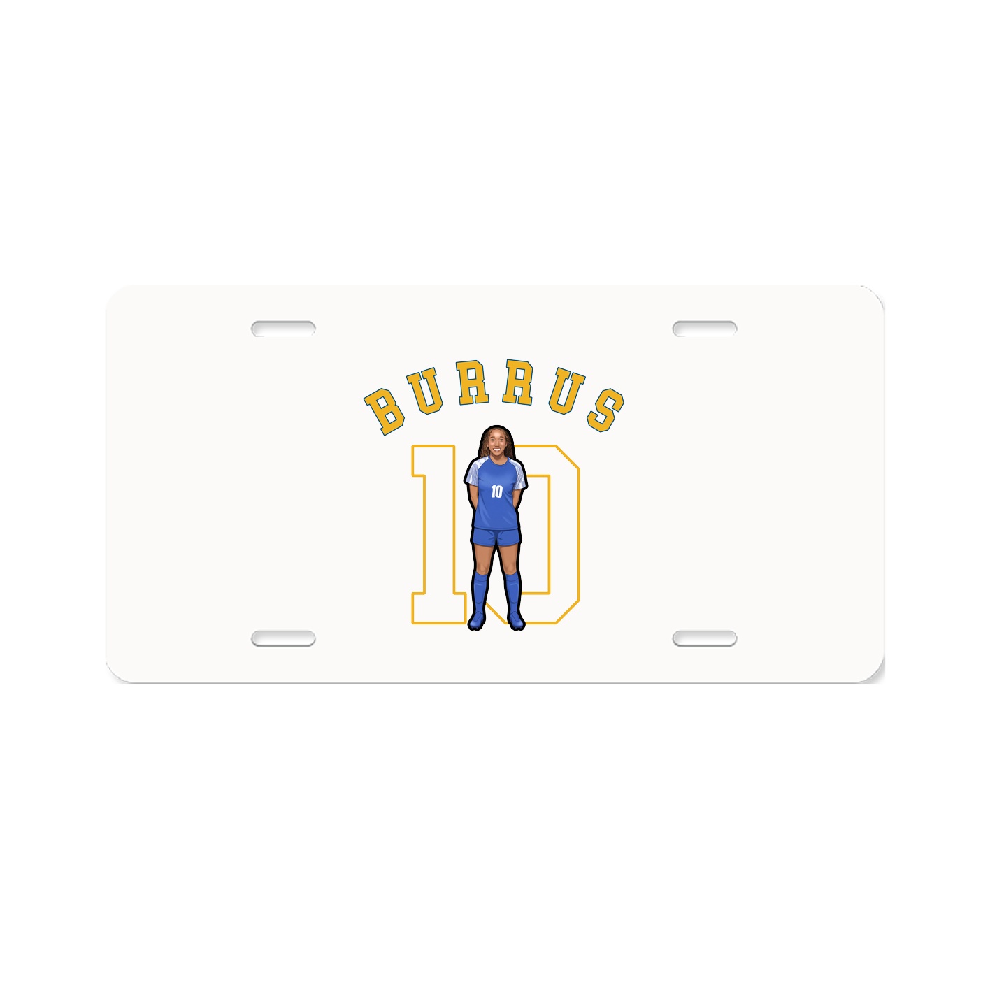 License Plate — Shirsey Arch in Classic