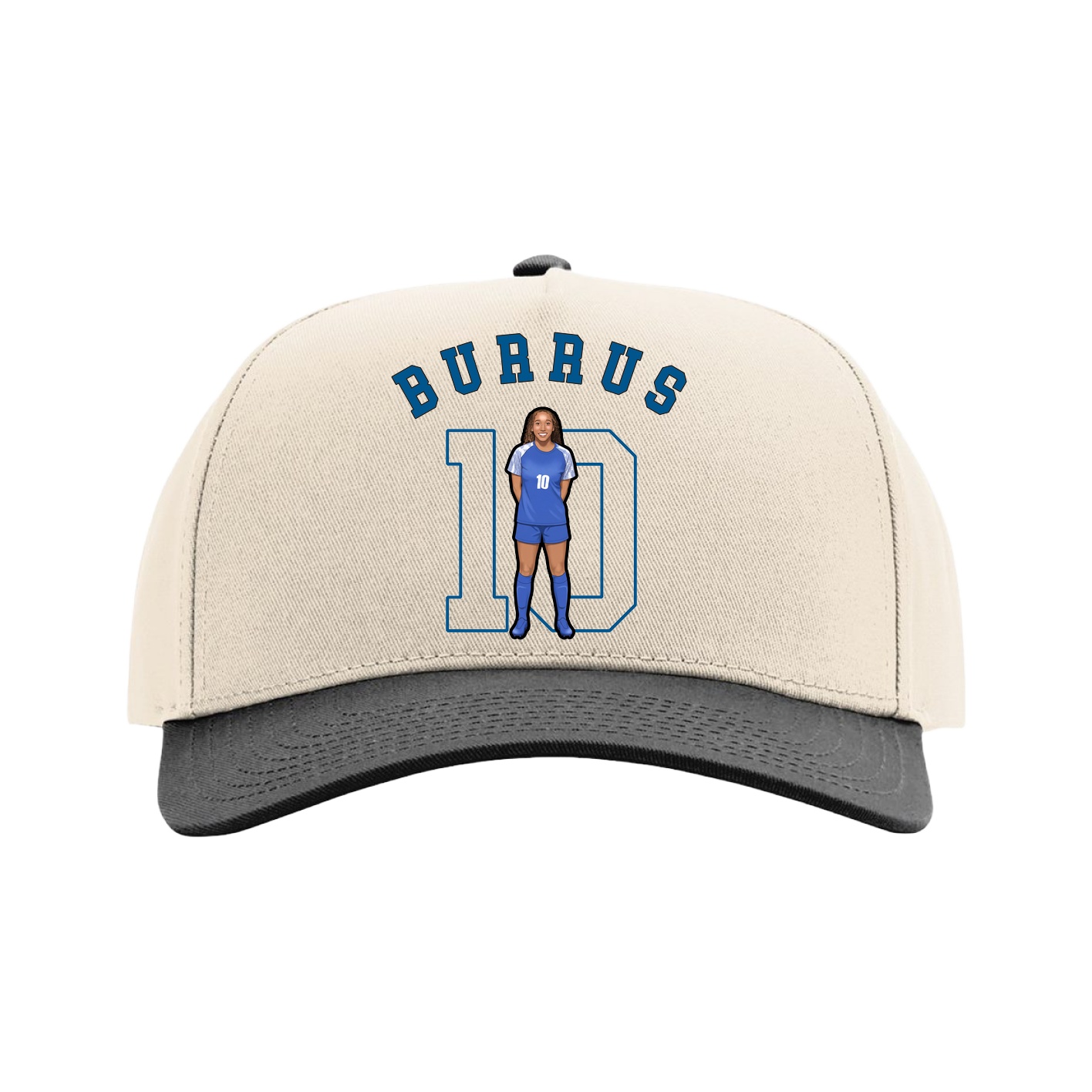 Full Fabric Five-Panel Champ Cap