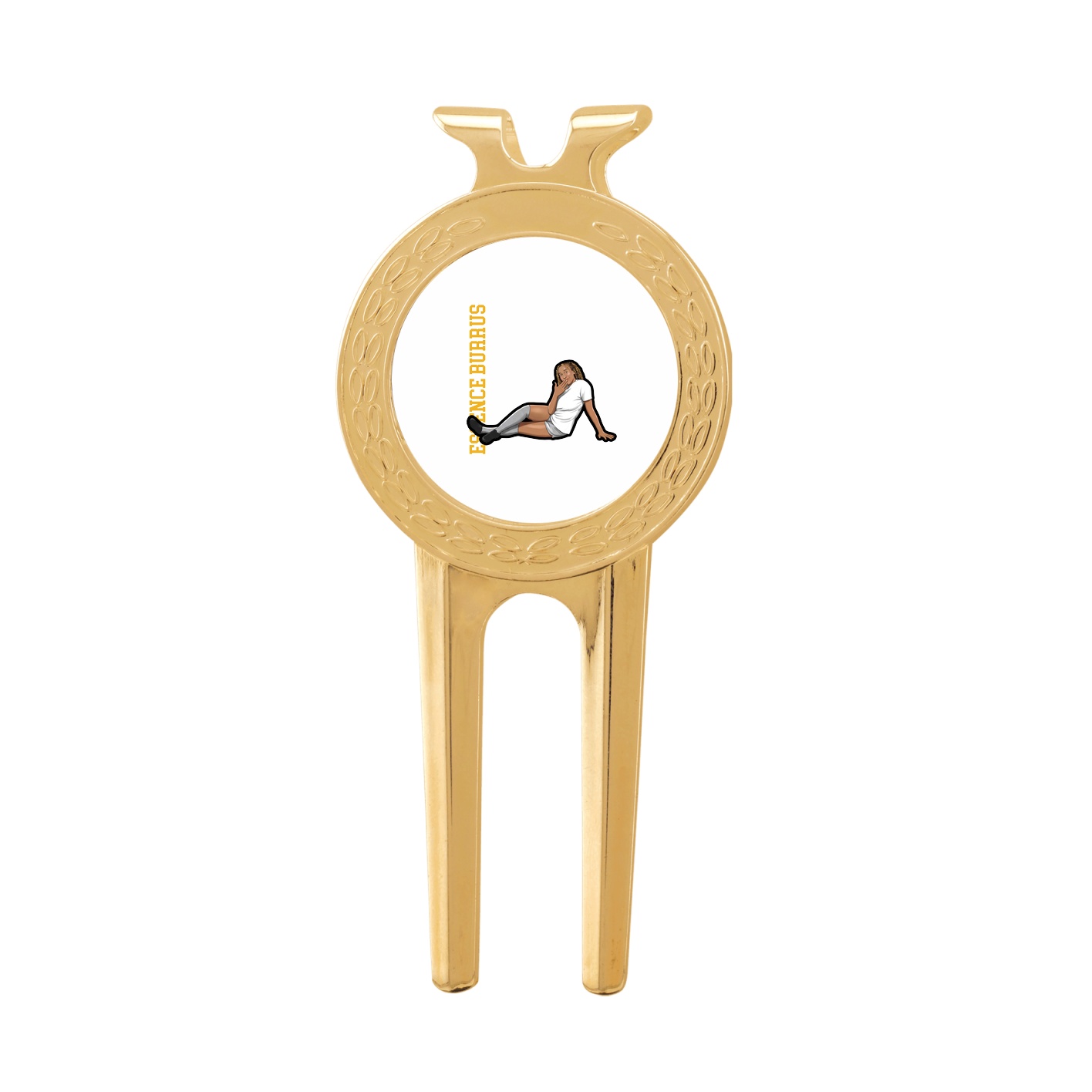 Divot Tool with Ball Marker — Name Vertical in Classic