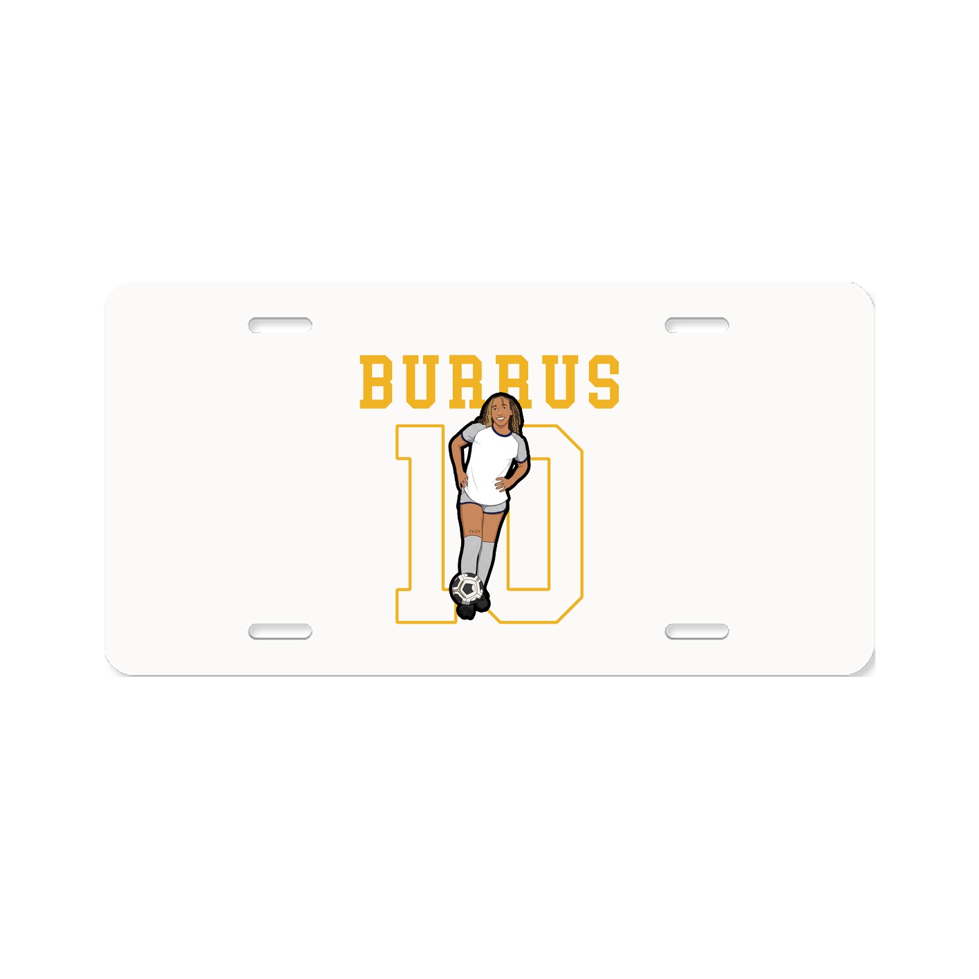 License Plate — Shirsey in Classic